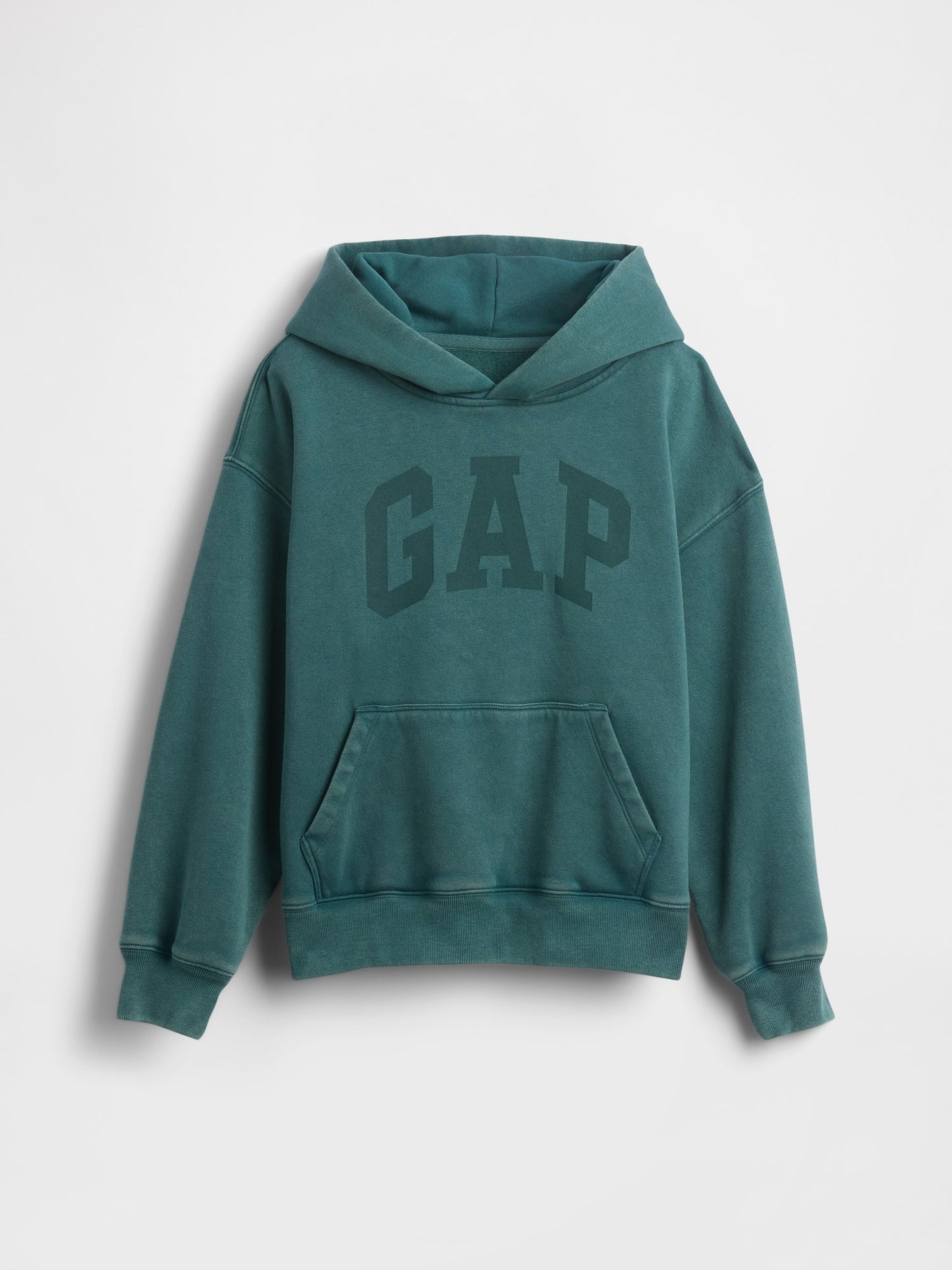 Koyu Yeşil Vintagesoft Relaxed Logo Sweatshirt