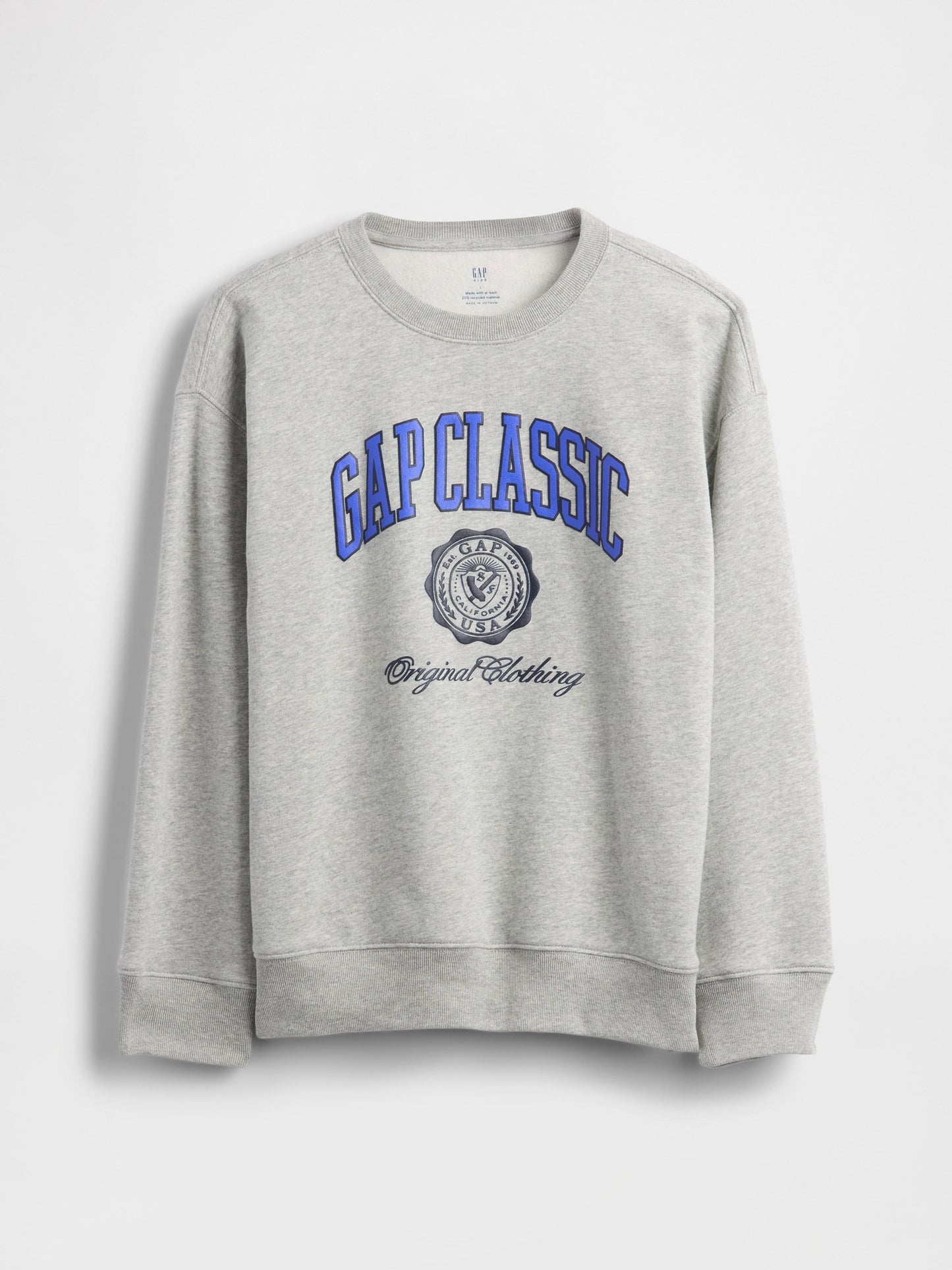 Gri Vintagesoft Relaxed Logo Sweatshirt