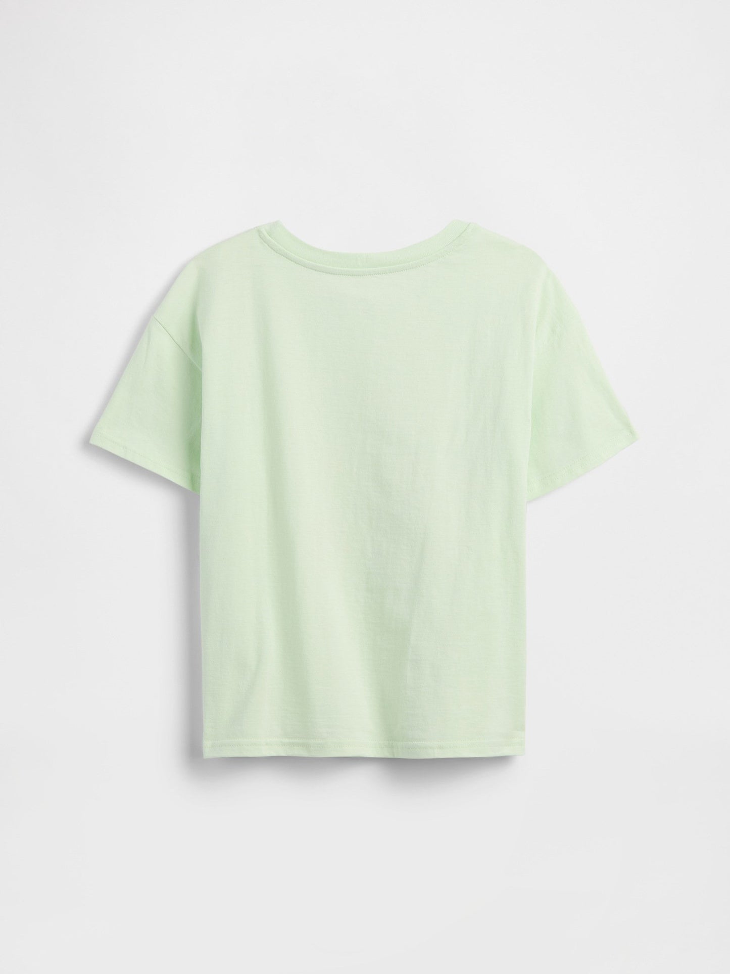 Açık Yeşil Peanuts Oversized Logo T-shirt