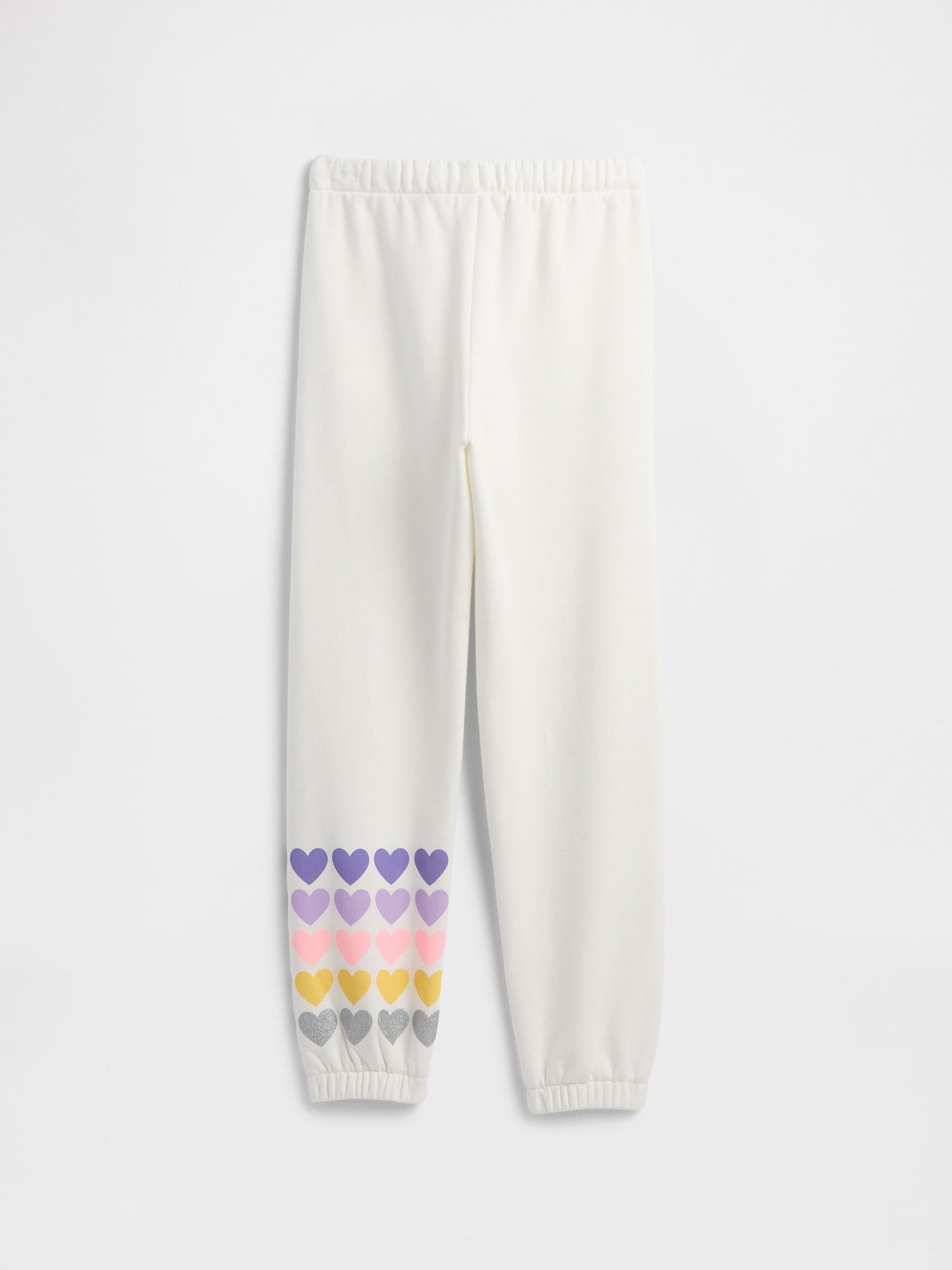 Beyaz Relaxed Gap Logo Jogger Eşofman Altı