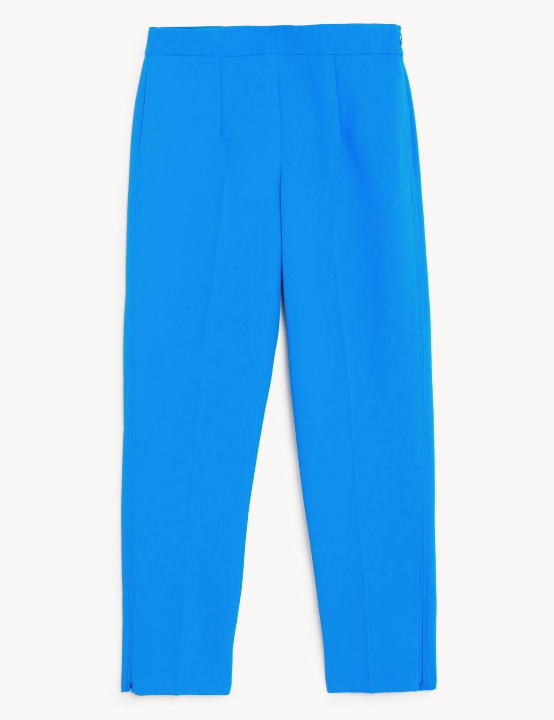 Fermuar Detaylı Straight Leg Pantolon