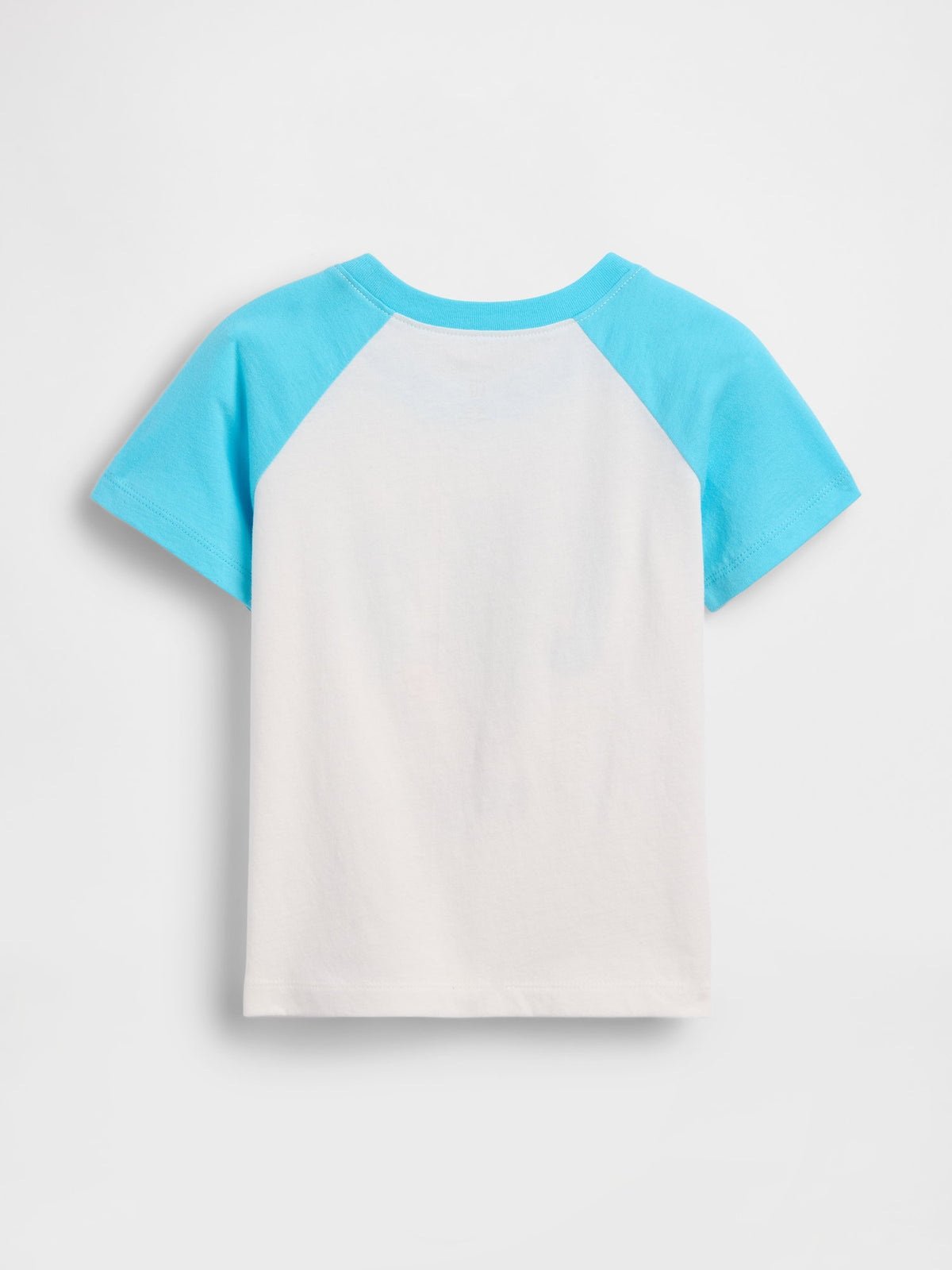 Turuncu Colorblock Grafik Baskılı T-shirt