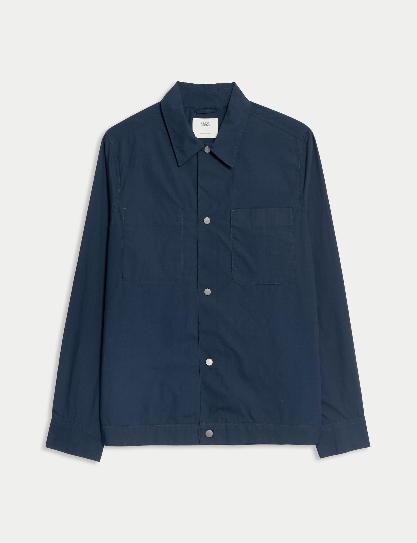%100 Pamuklu Overshirt Gömlek