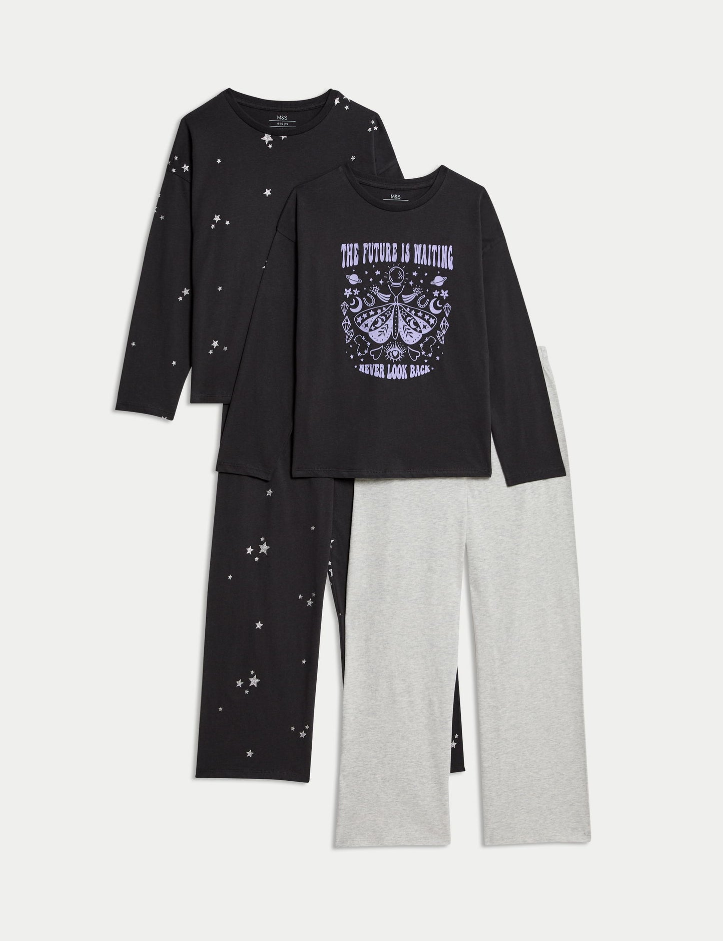 Uzun Kollu 2’li Pijama Takımı