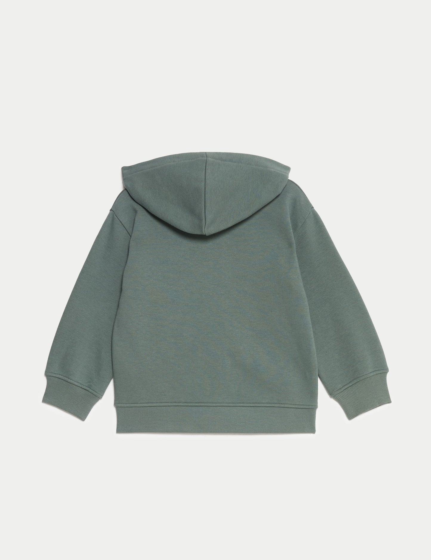 Pamuklu Fermuarlı Kapüşonlu Sweatshirt (2-8 Yaş)