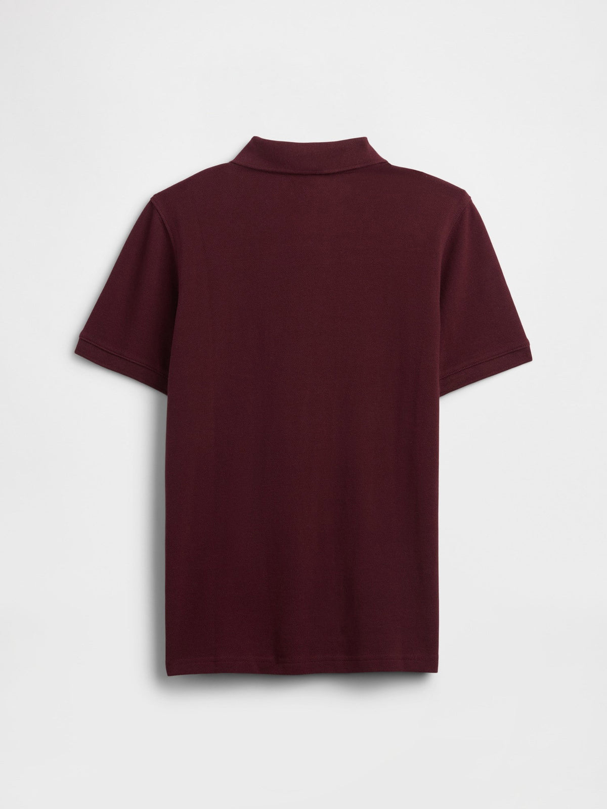 Bordo Pique Polo T-shirt