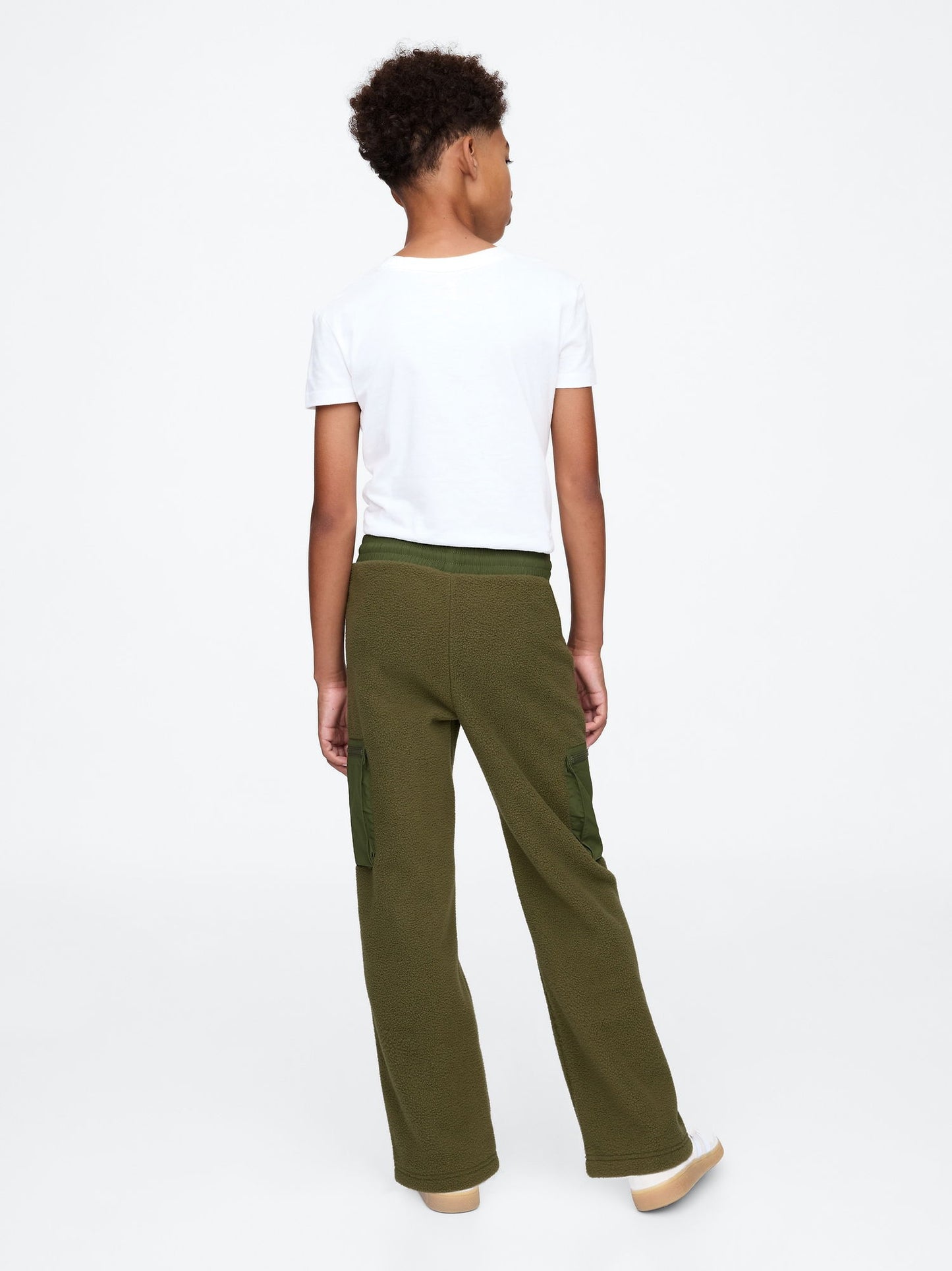 Haki Sherpa Baggy Pantolon