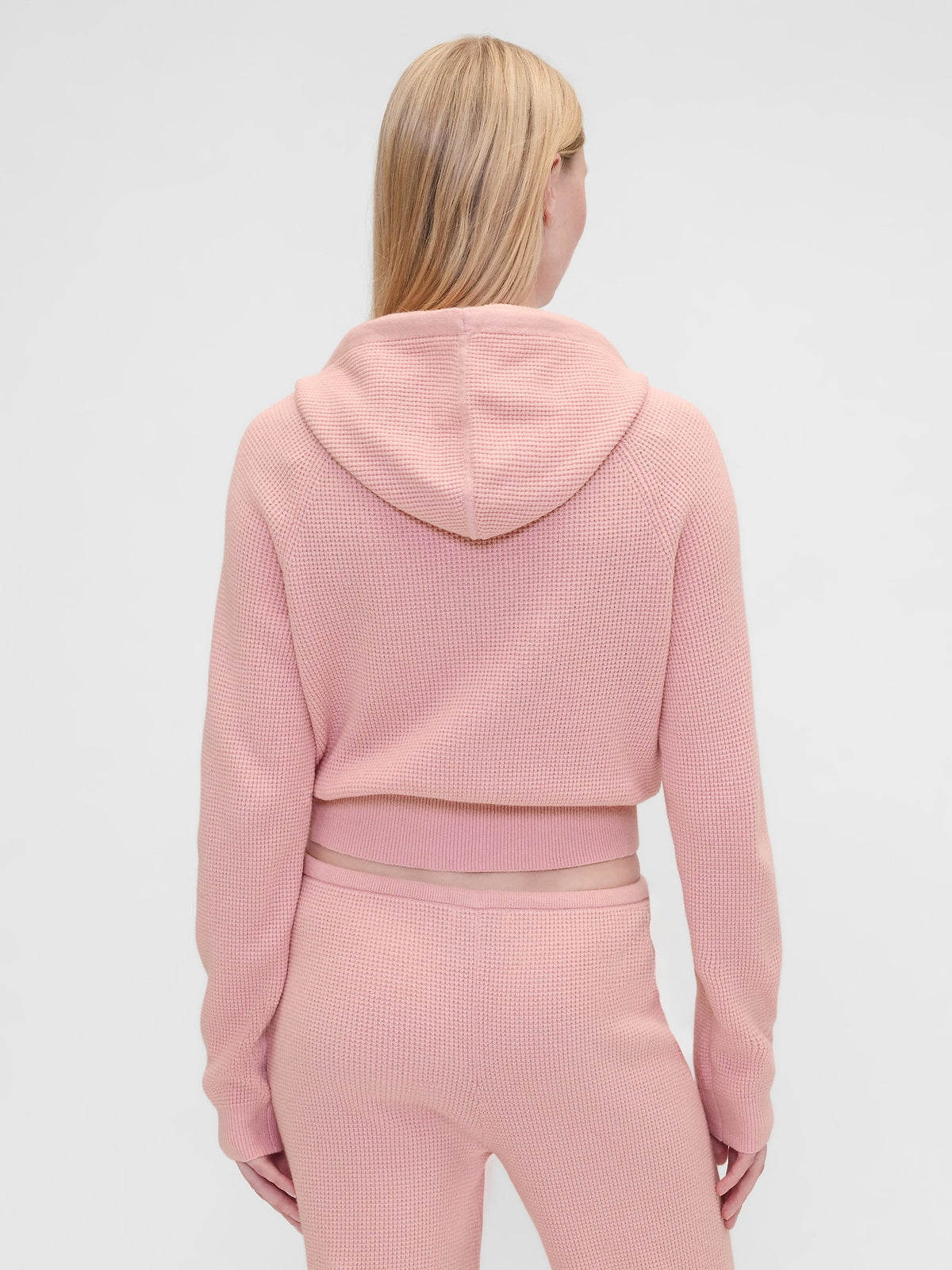 Pembe Gap × Summer Fridays Cashsoft Waffle Crop Sweatshirt