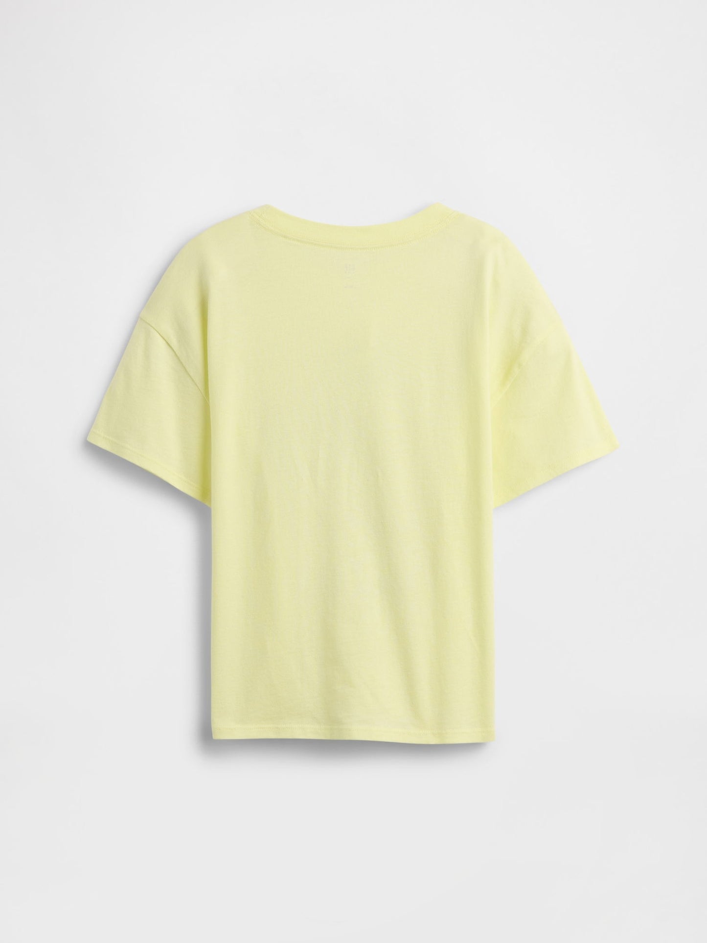 Açık Sarı Snoopy Grafik Baskılı T-shirt