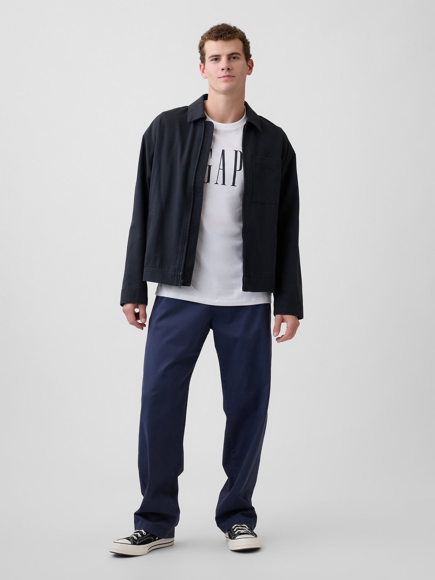 Beyaz Everyday Soft Gap Logo T-shirt