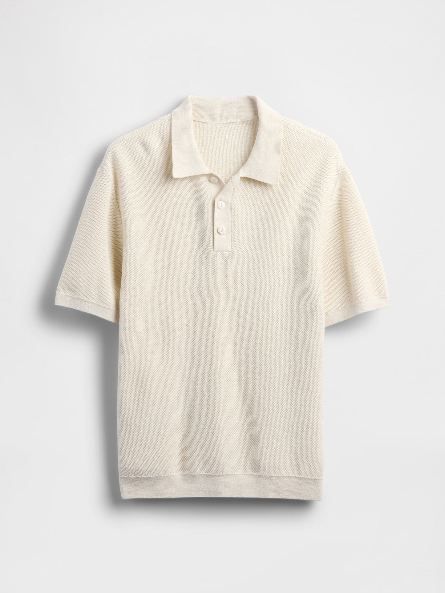 Krem Relaxed Sweatshirt Polo T-shirt