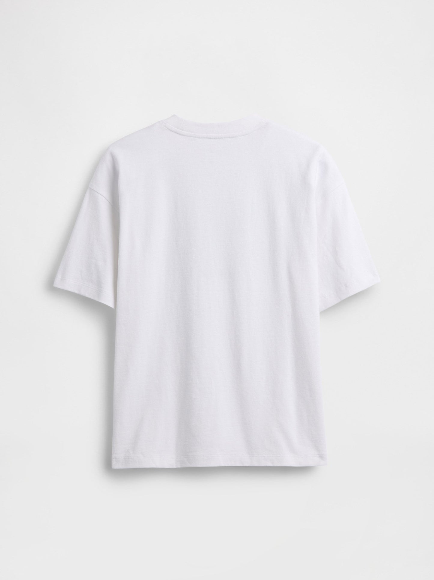 Beyaz Istanbul Logo Grafik Baskılı T-shirt