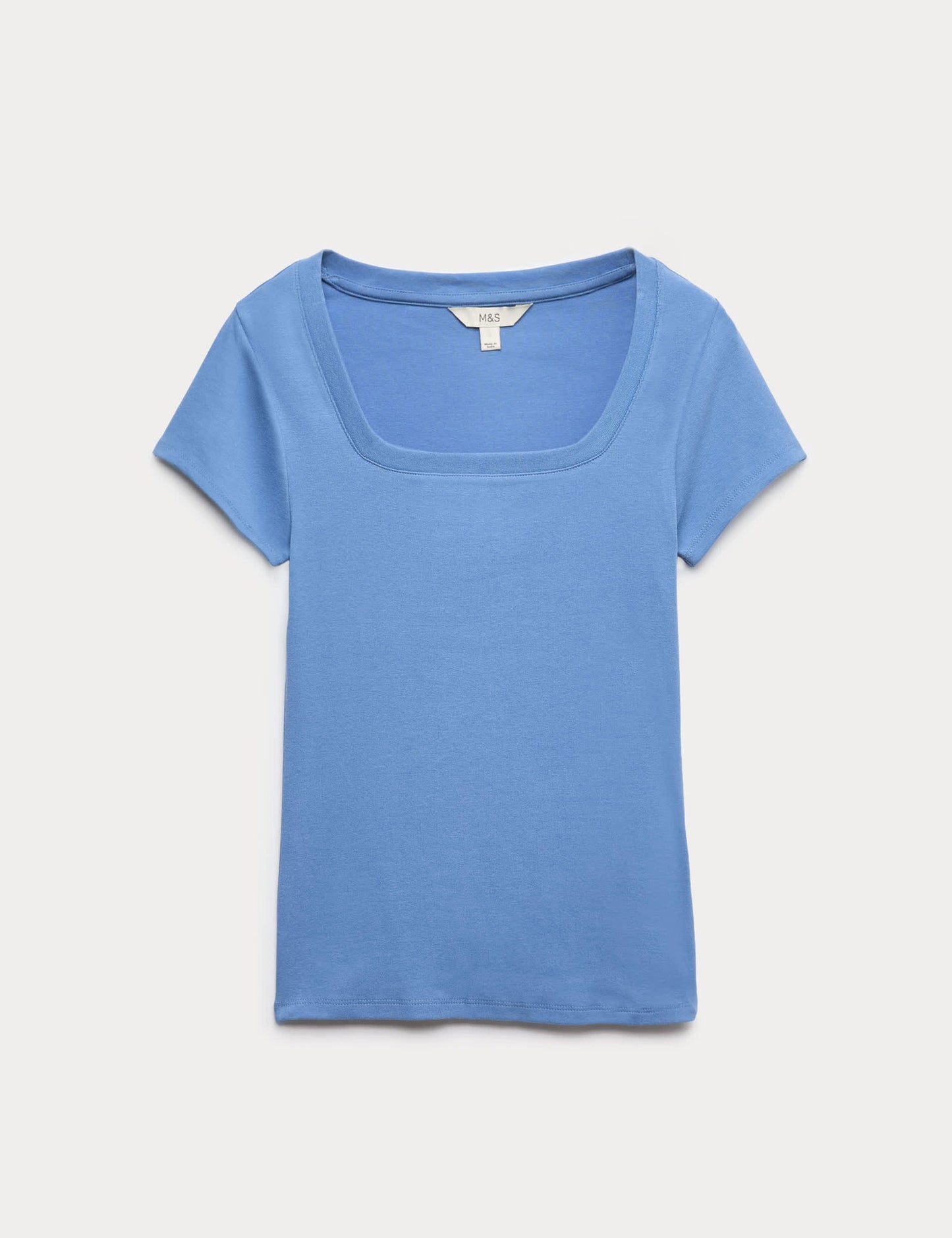 Pamuk Karışımlı Kısa Kollu T-shirt