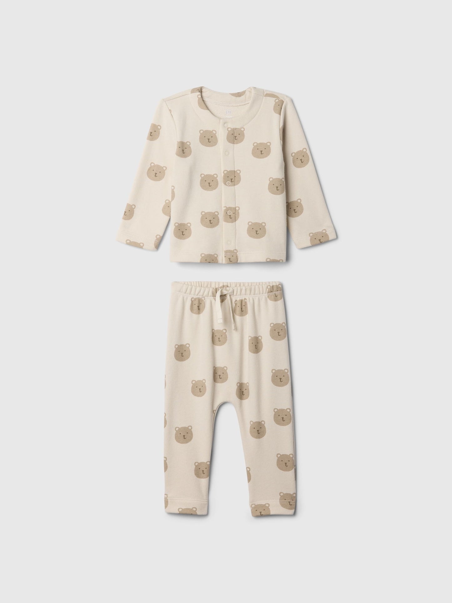 Çok Renkli Fransız Havlu Kumaşı Outfit Set