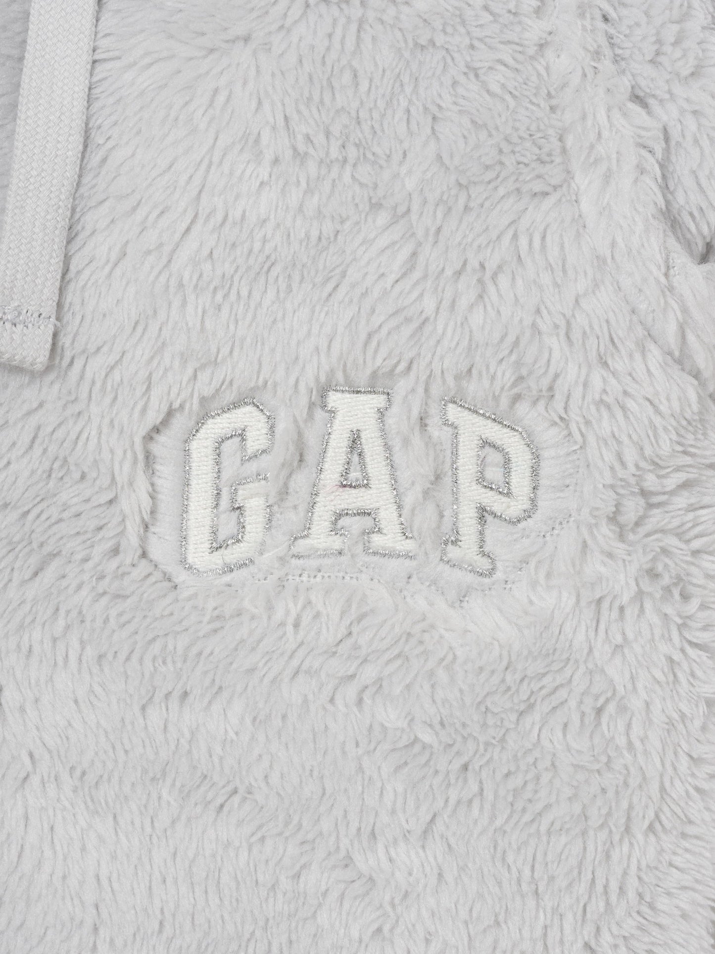 Gri Sherpa Logo Jogger Eşofman Altı