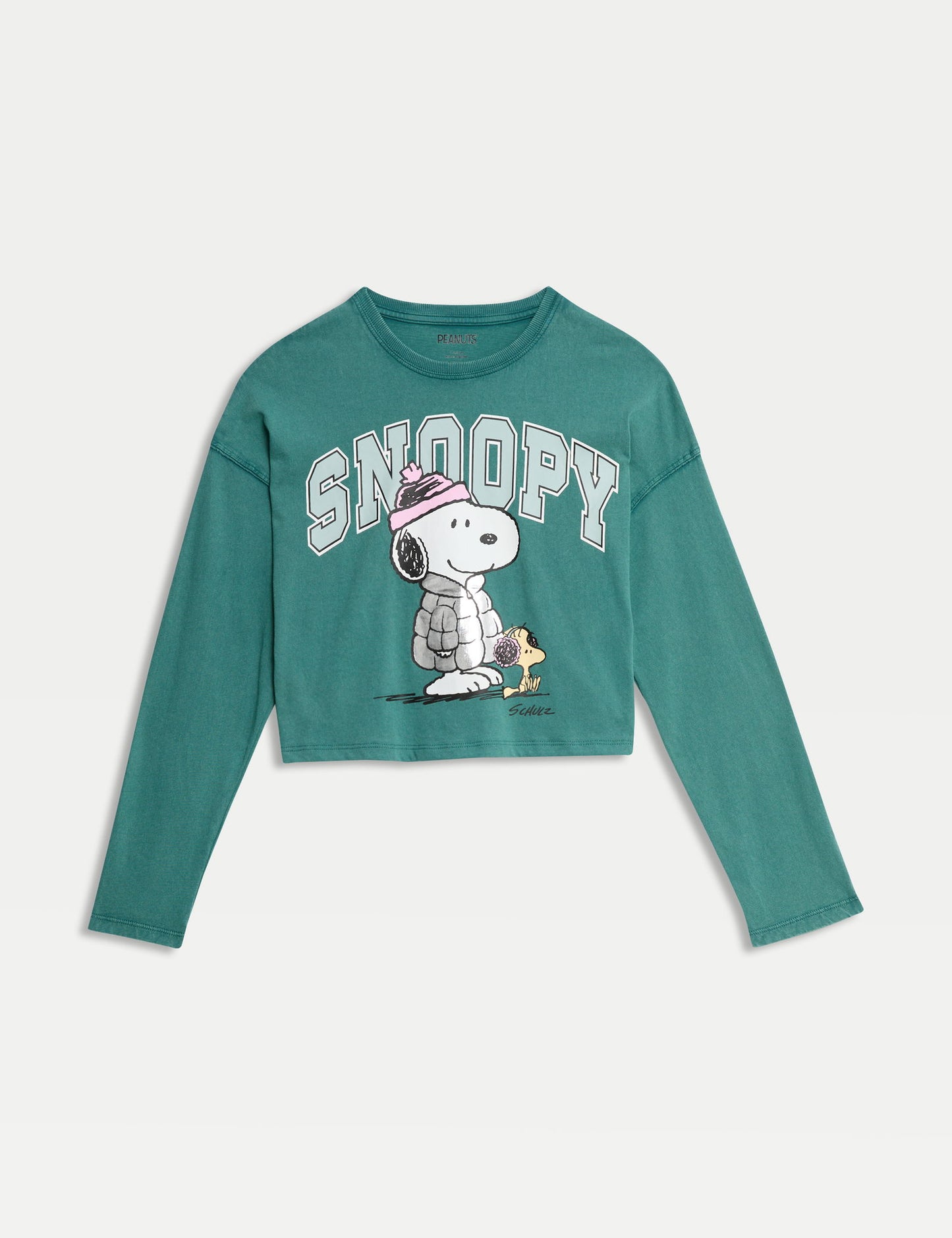 Saf Pamuklu Snoopy:trade_mark: Üst (6-16 Yaş)