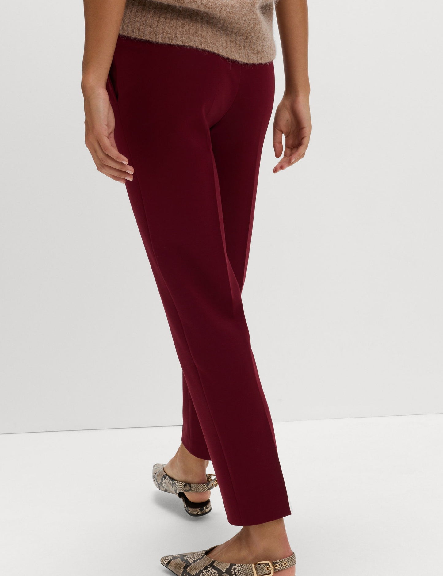 Yüksek Bel Tapered Fit Pantolon