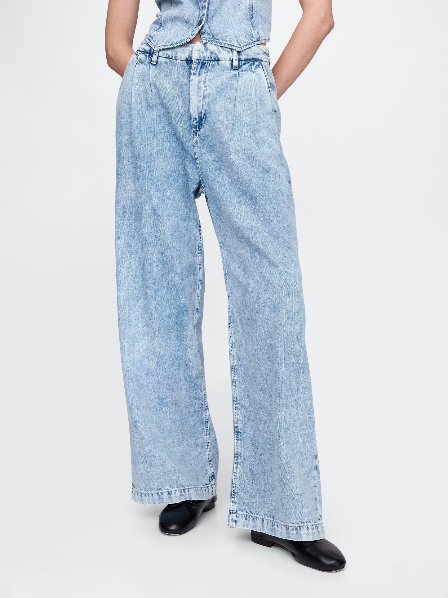 Mavi 365 High Rise Ultrasoft Pileli Denim Pantolon