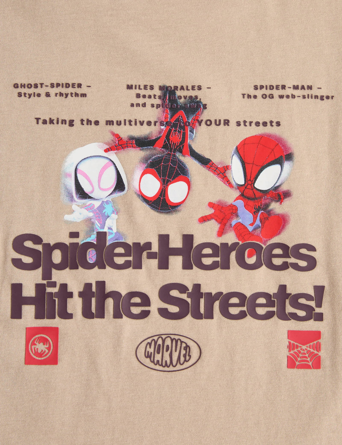3'lü Saf Pamuklu Spider-man™ Çocuk Üst Seti