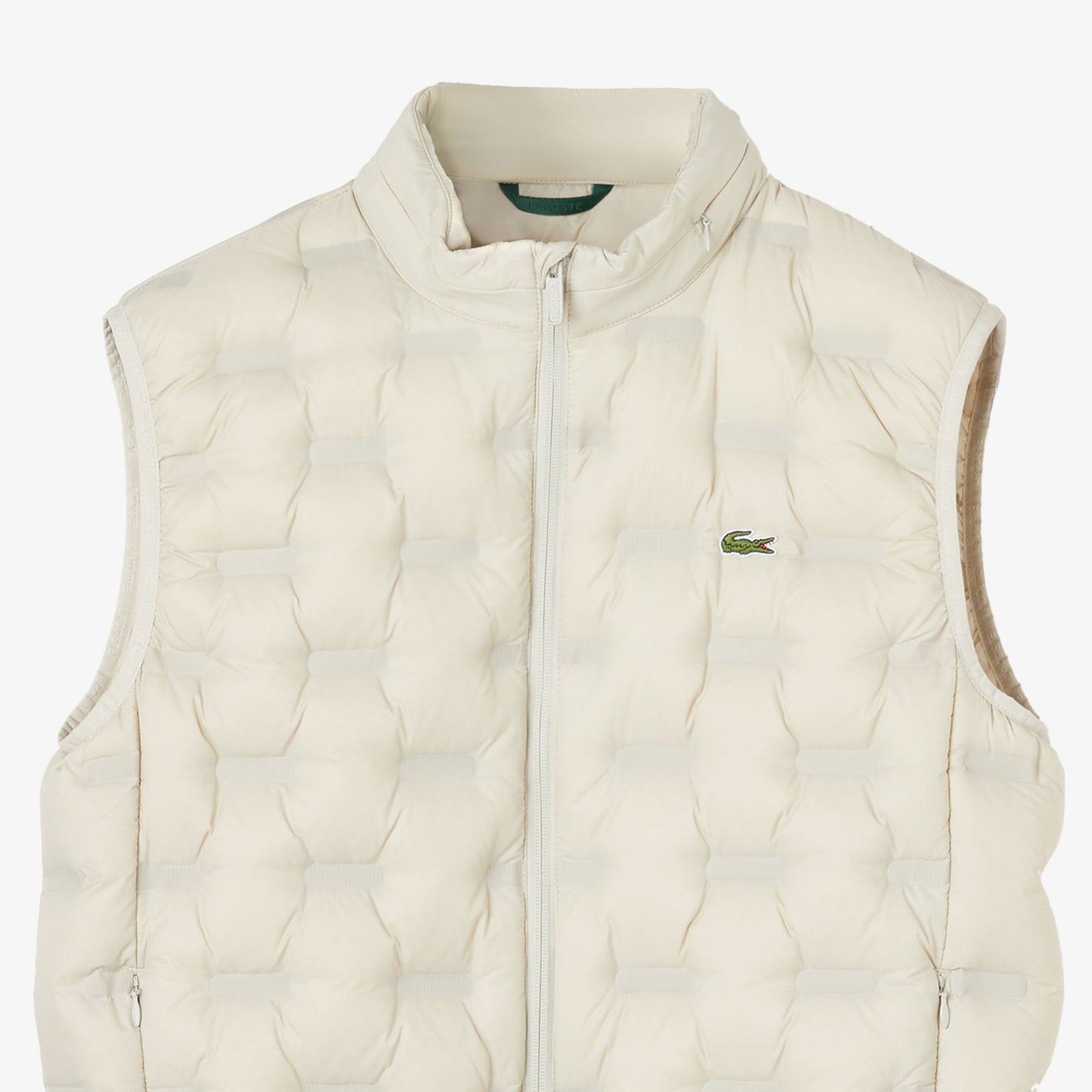 Lacoste Erkek Dik Yaka Açık Gri Yelek