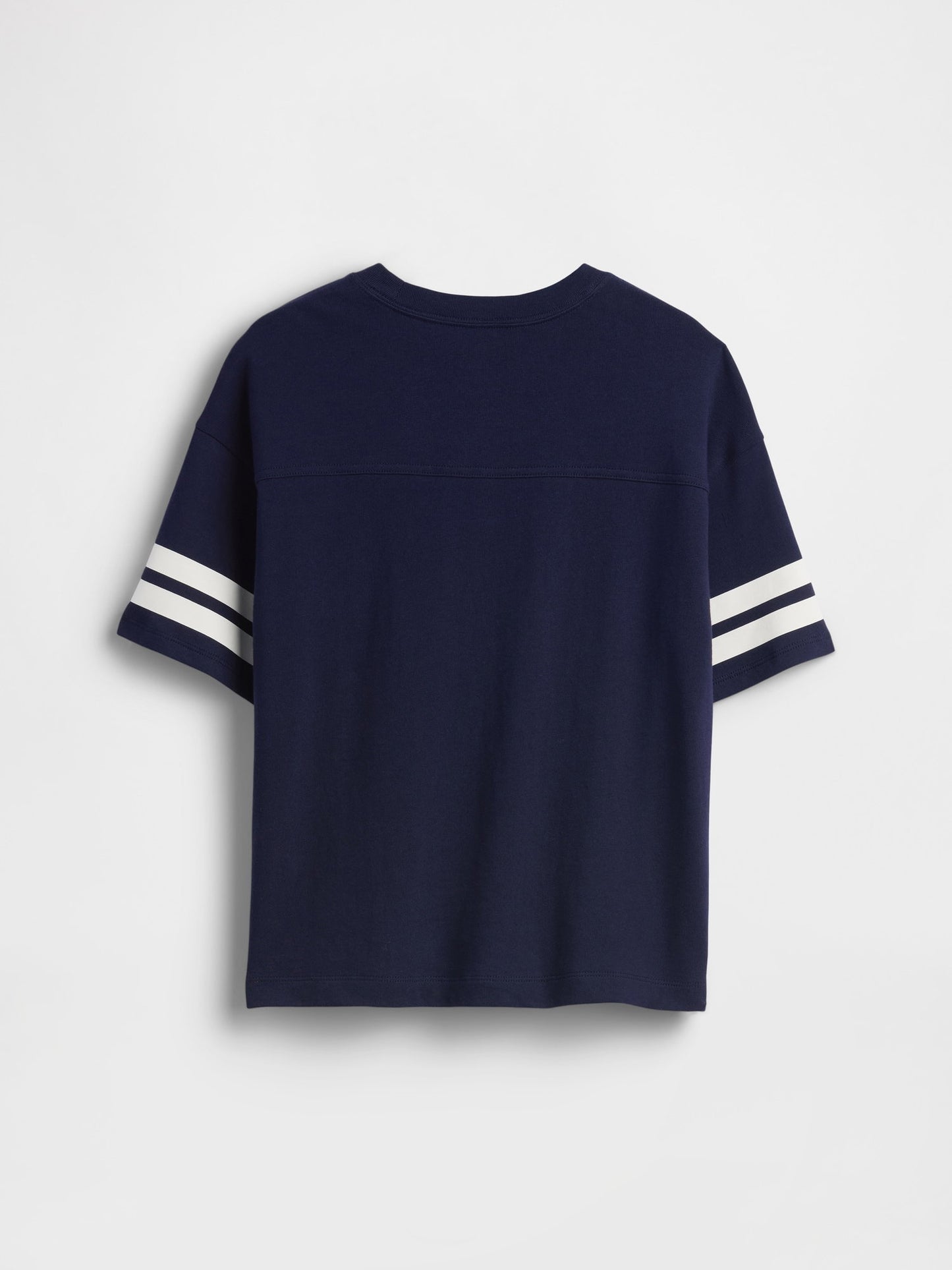 Lacivert Oversized Logo T-shirt