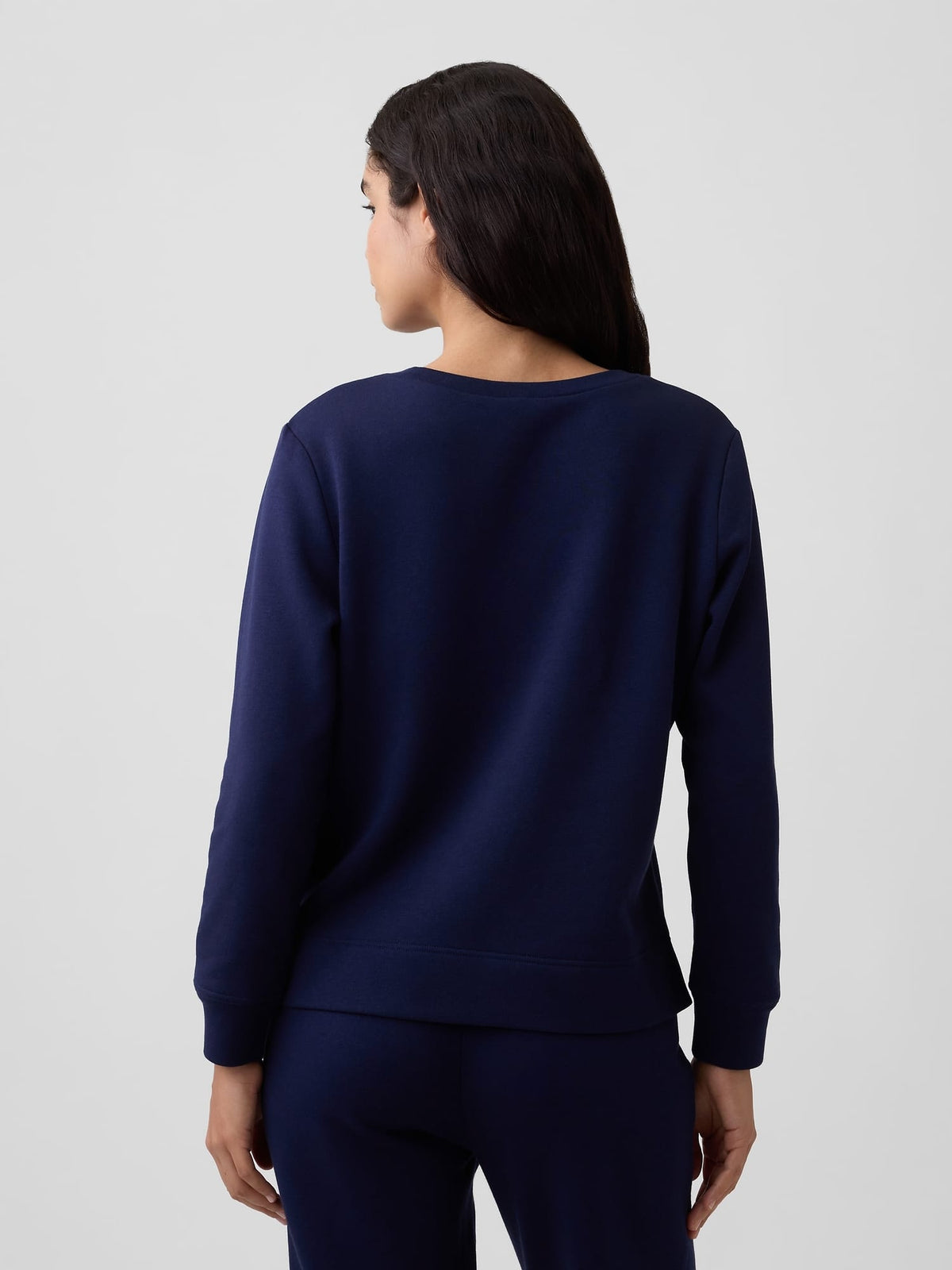 Lacivert Relaxed Gap Logo Sweatshirt