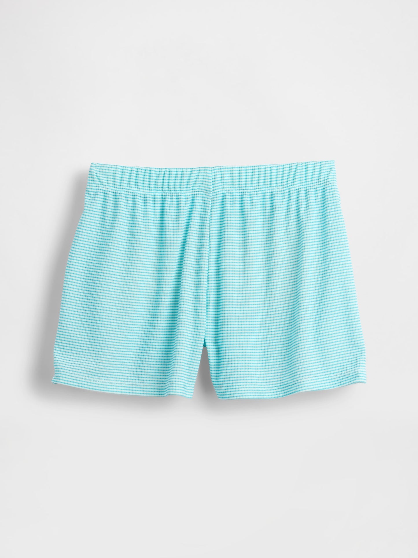 Bebe Mavisi Çocuk Geri Dönüştürülmüş Fitilli Pijama Şortları