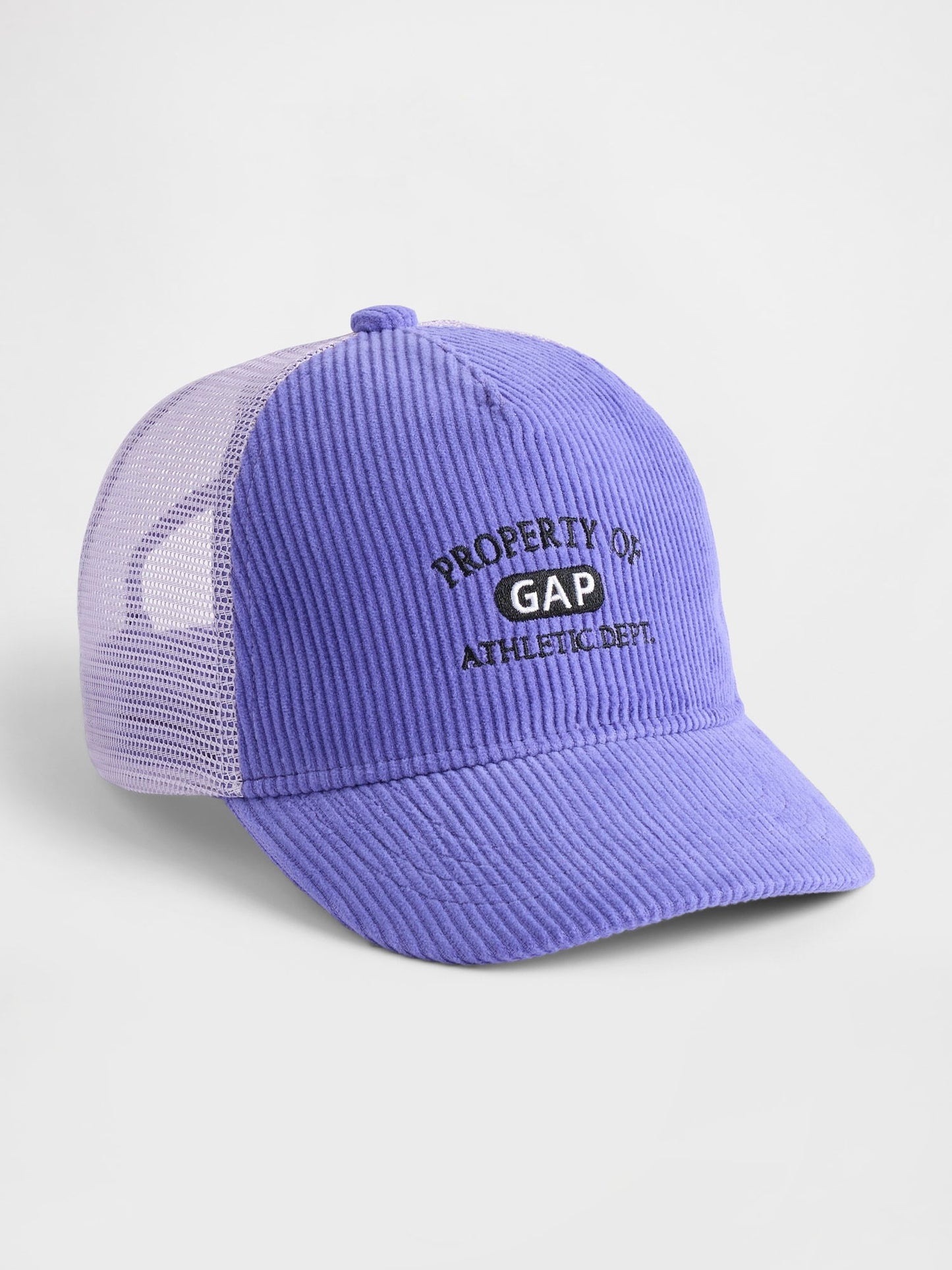 Mavi Corduroy Gap Logo Beyzbol Şapka