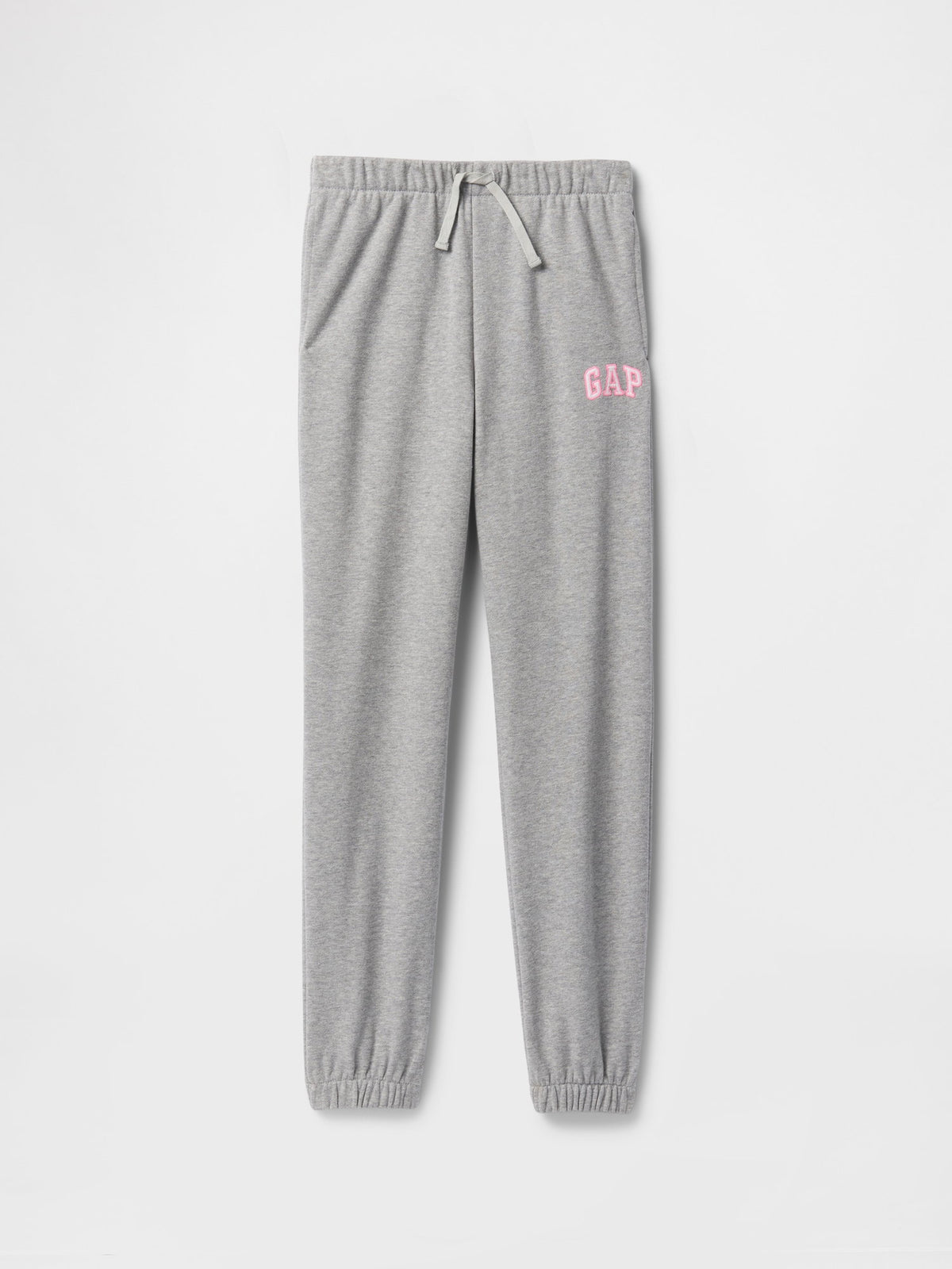 Gri Gap Logo Relaxed Havlu Kumaş Jogger Eşofman Altı