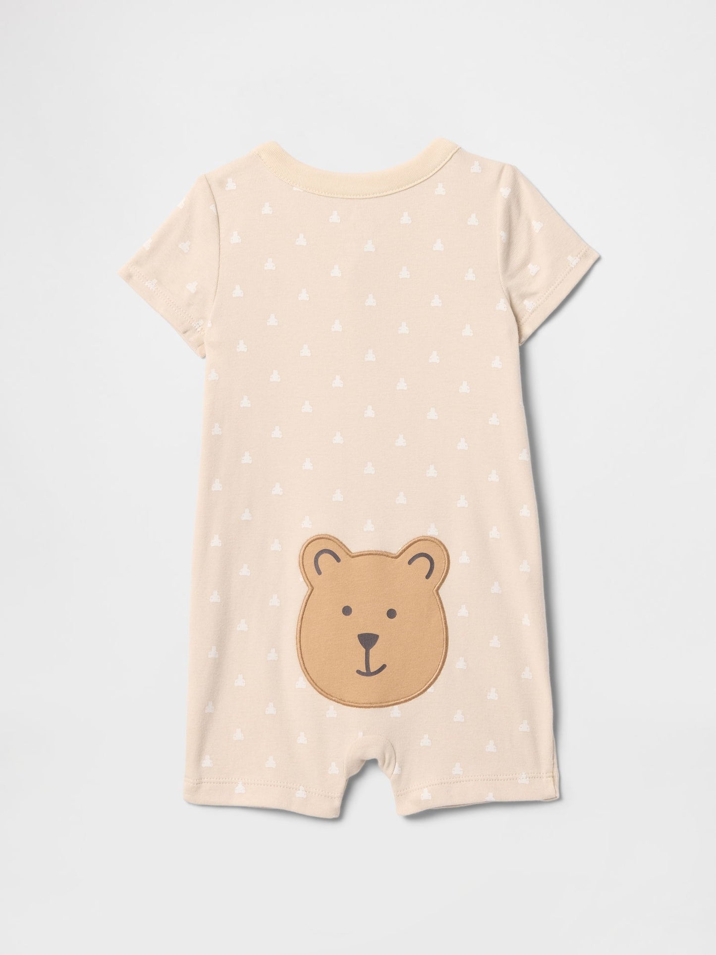 Açık Bej Brannan Bear Grafikli Tulum