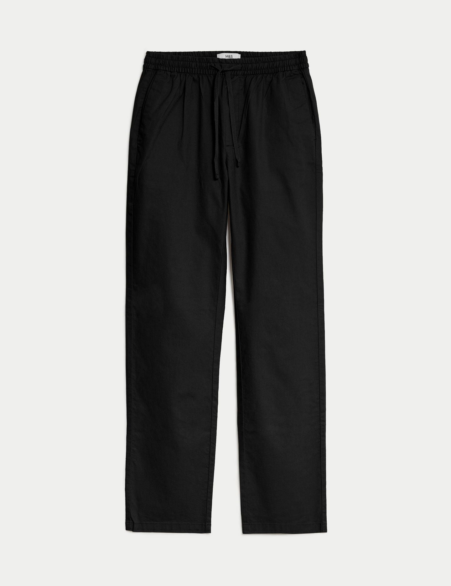Tapered Fit Keten Pantolon