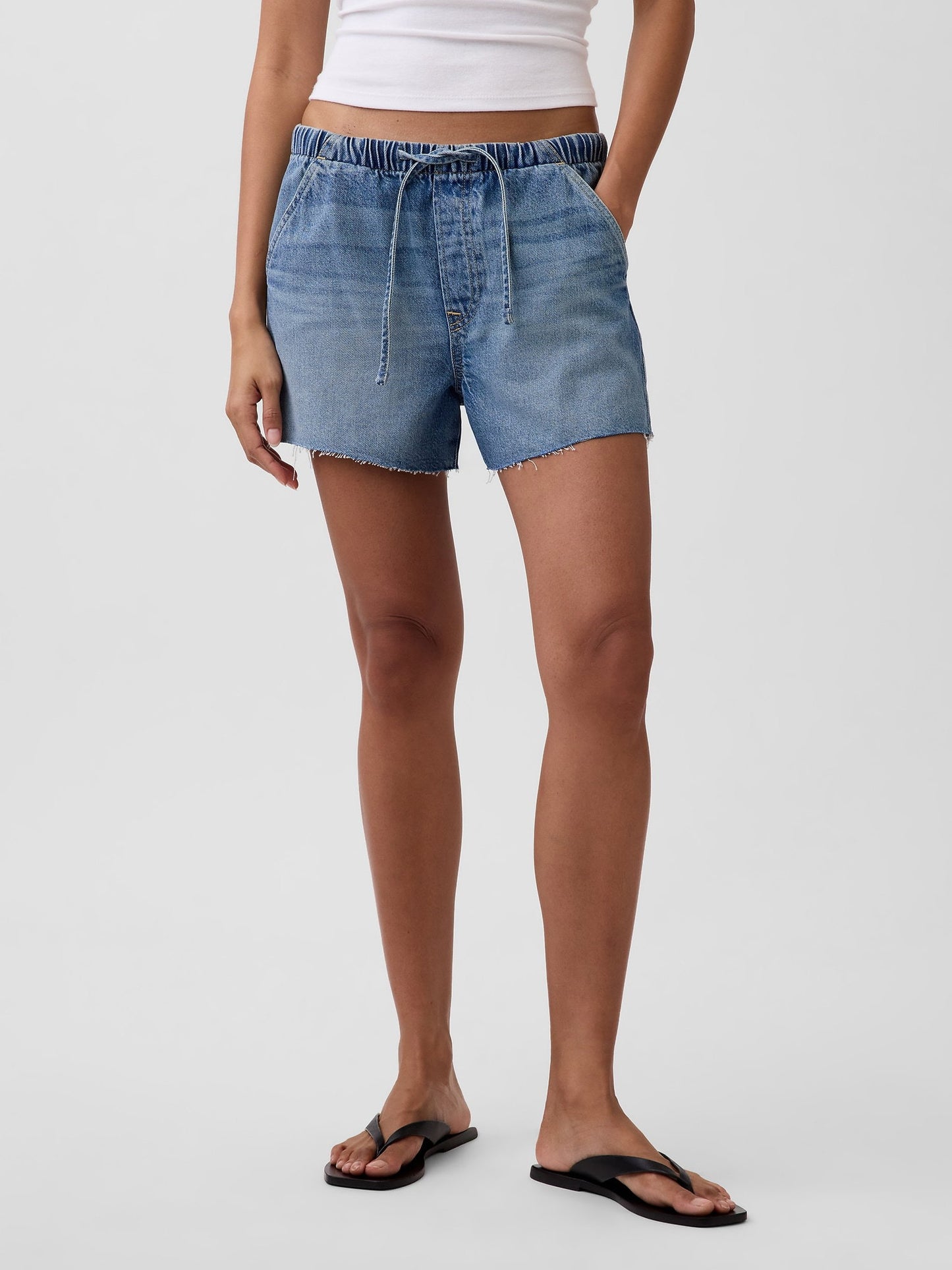 Mavi Low Slung Easy Denim Şort