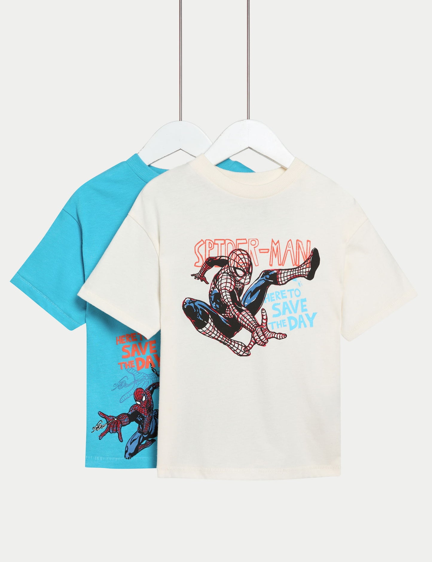 2'li Saf Pamuklu Spider-man:trade_mark: Tişört Seti? (?2–8 Yaş)