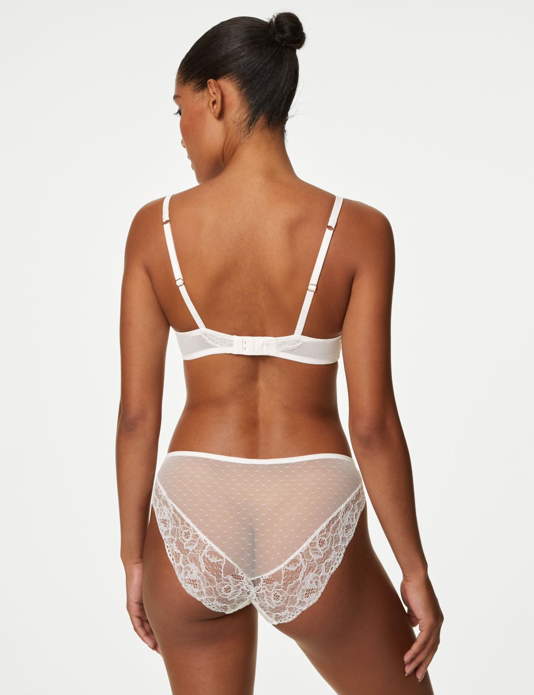 Aster Dantel Detaylı High Leg Külot