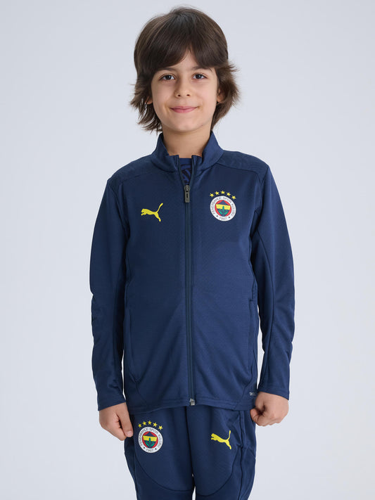Fenerbahçe 2024-2025 A Takım Lacivert Jr Tam Fermuarlı Sweatshirt