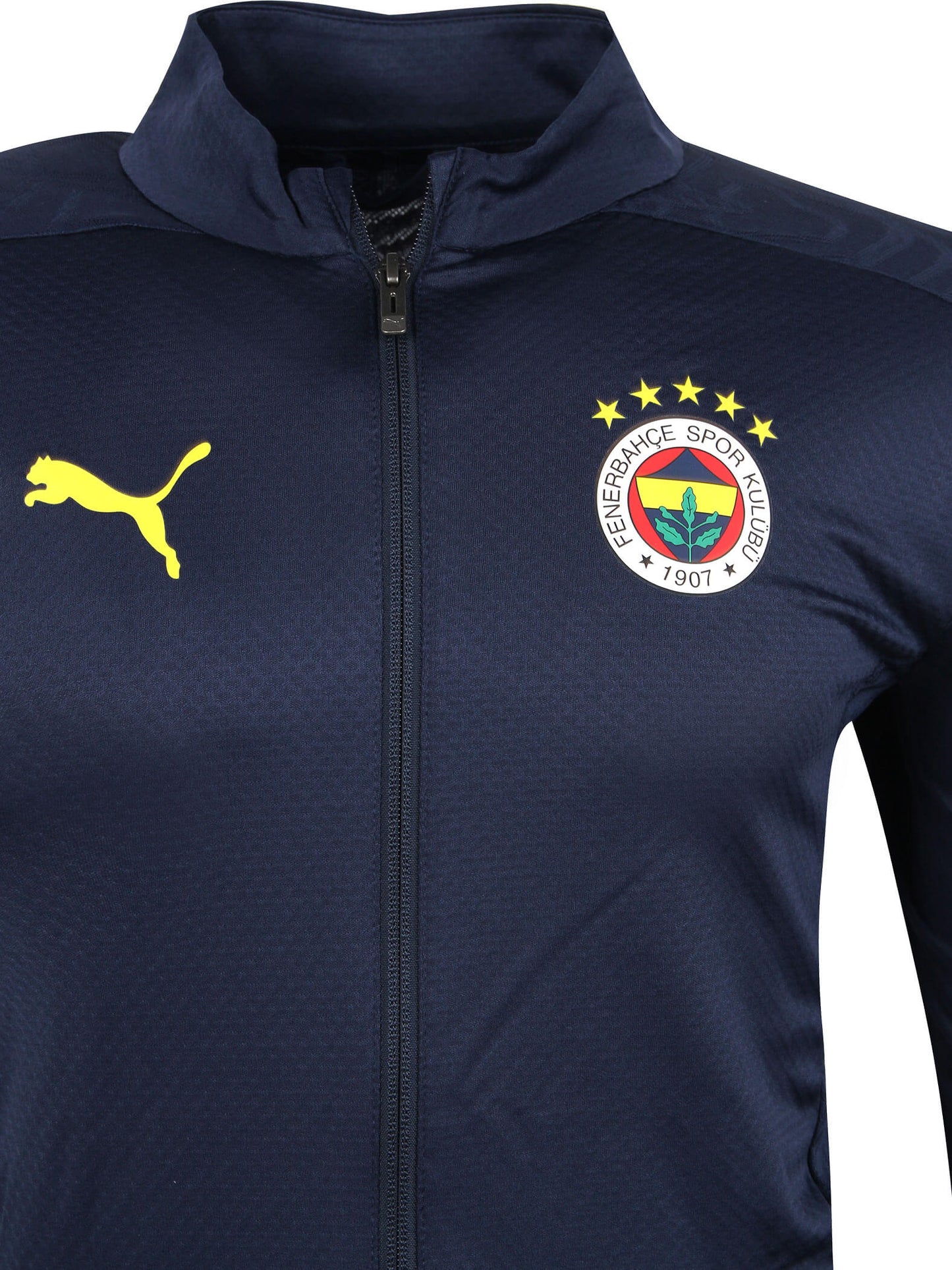 Fenerbahçe 2024/2025 A Takım Lacivert Futbolcu Tam Fermuarlı Sweatshirt
