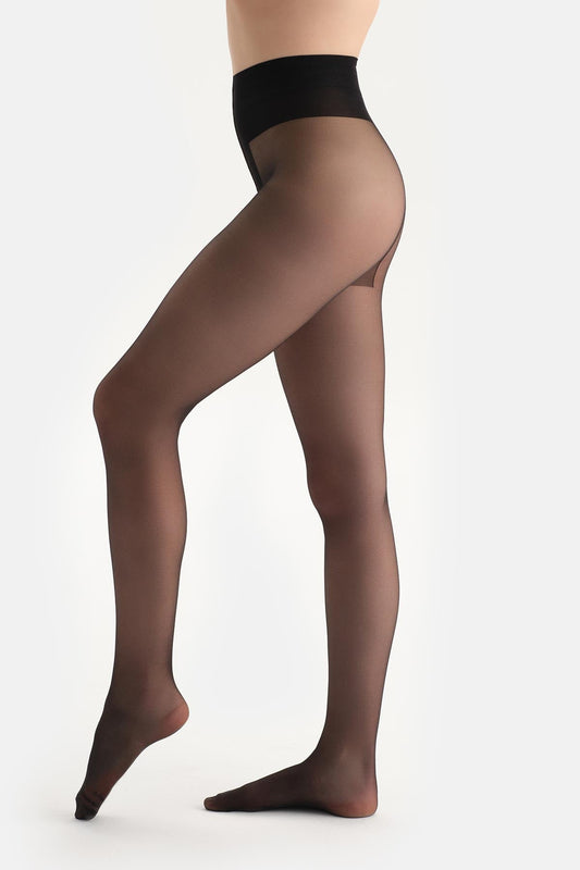 Siyah Essentıal 10 Den Mat Külotlu Çorap