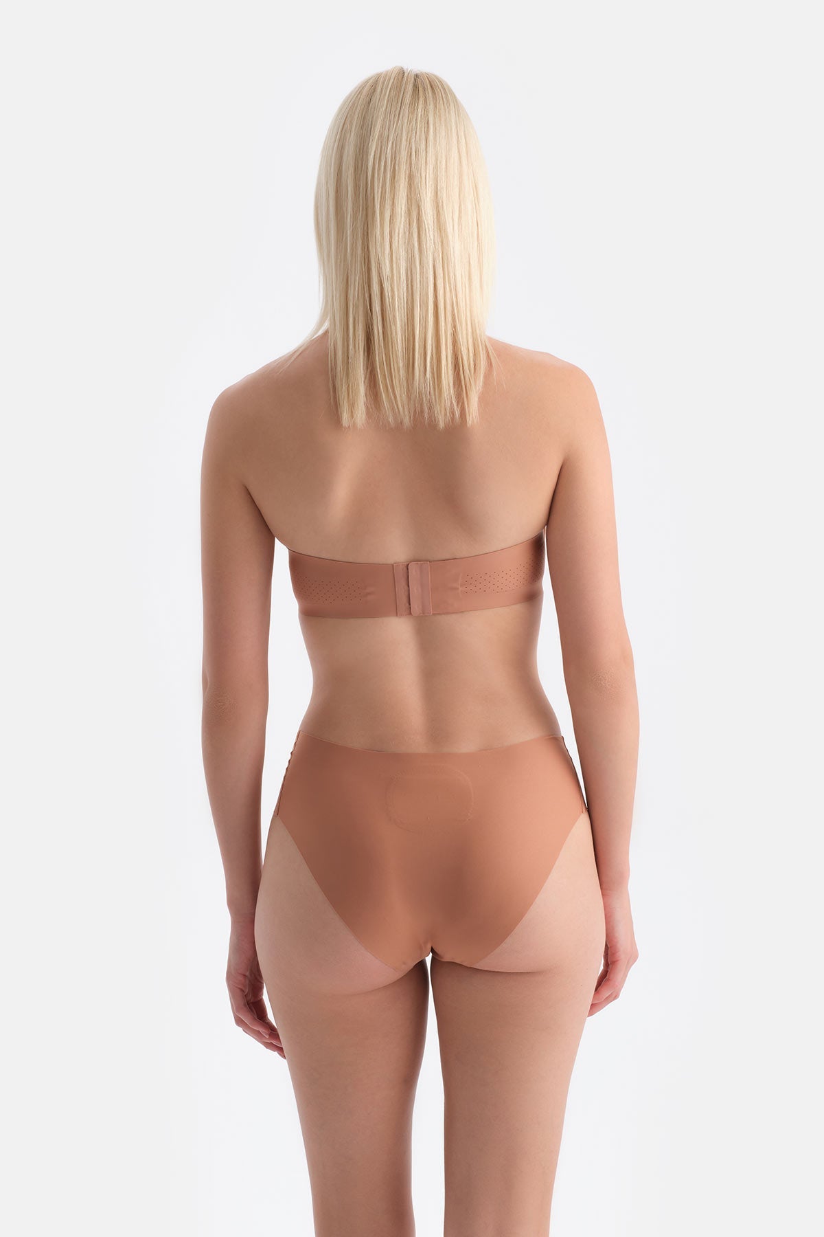 Kahverengi 1136kc Alıce Straplez Sütyen