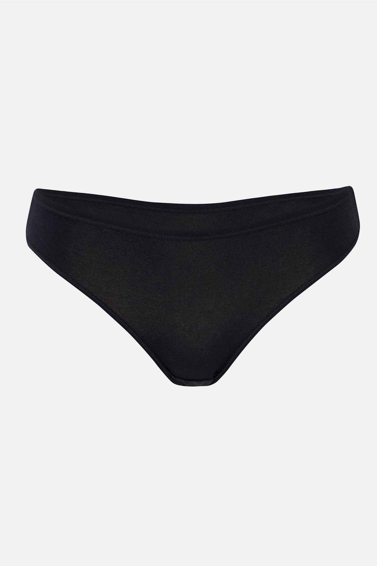 Siyah-ten 2'li Süprem Brief Külot