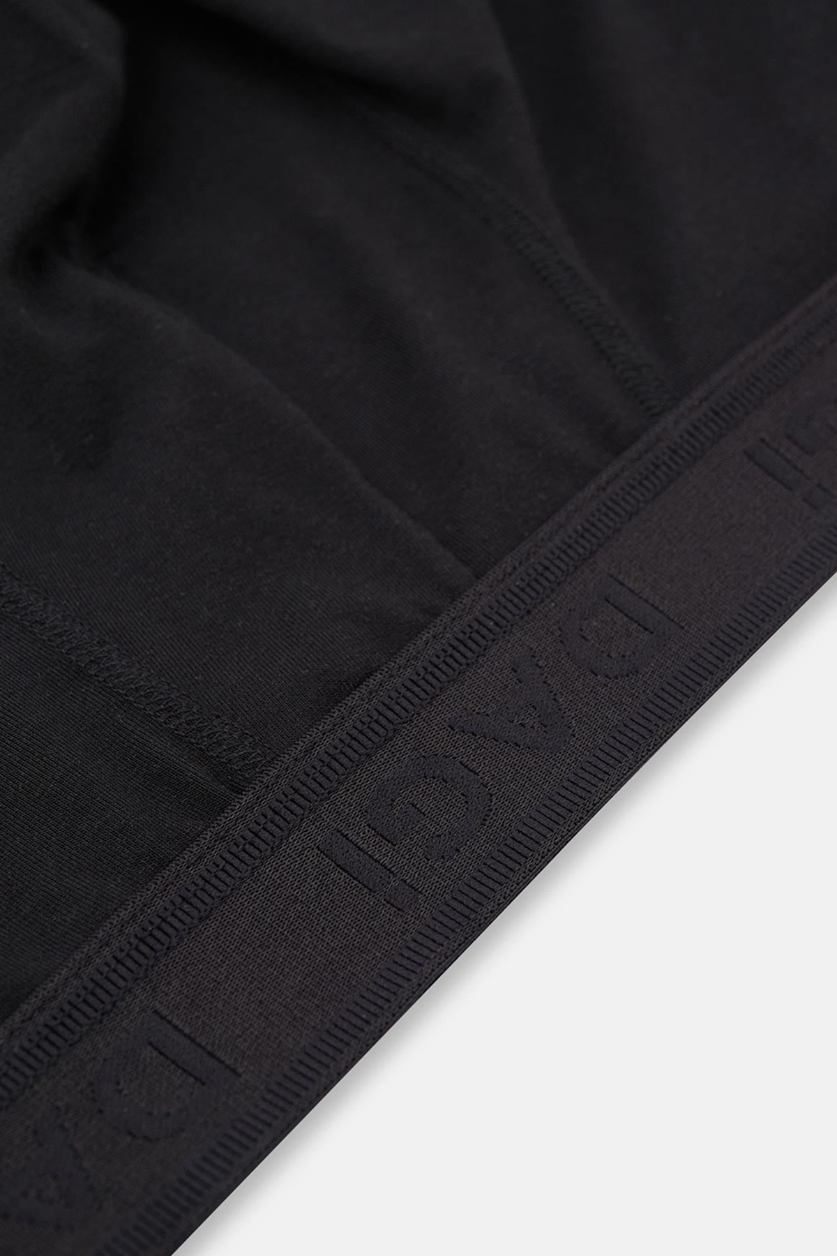 Siyah Basic Micro Modal Boxer