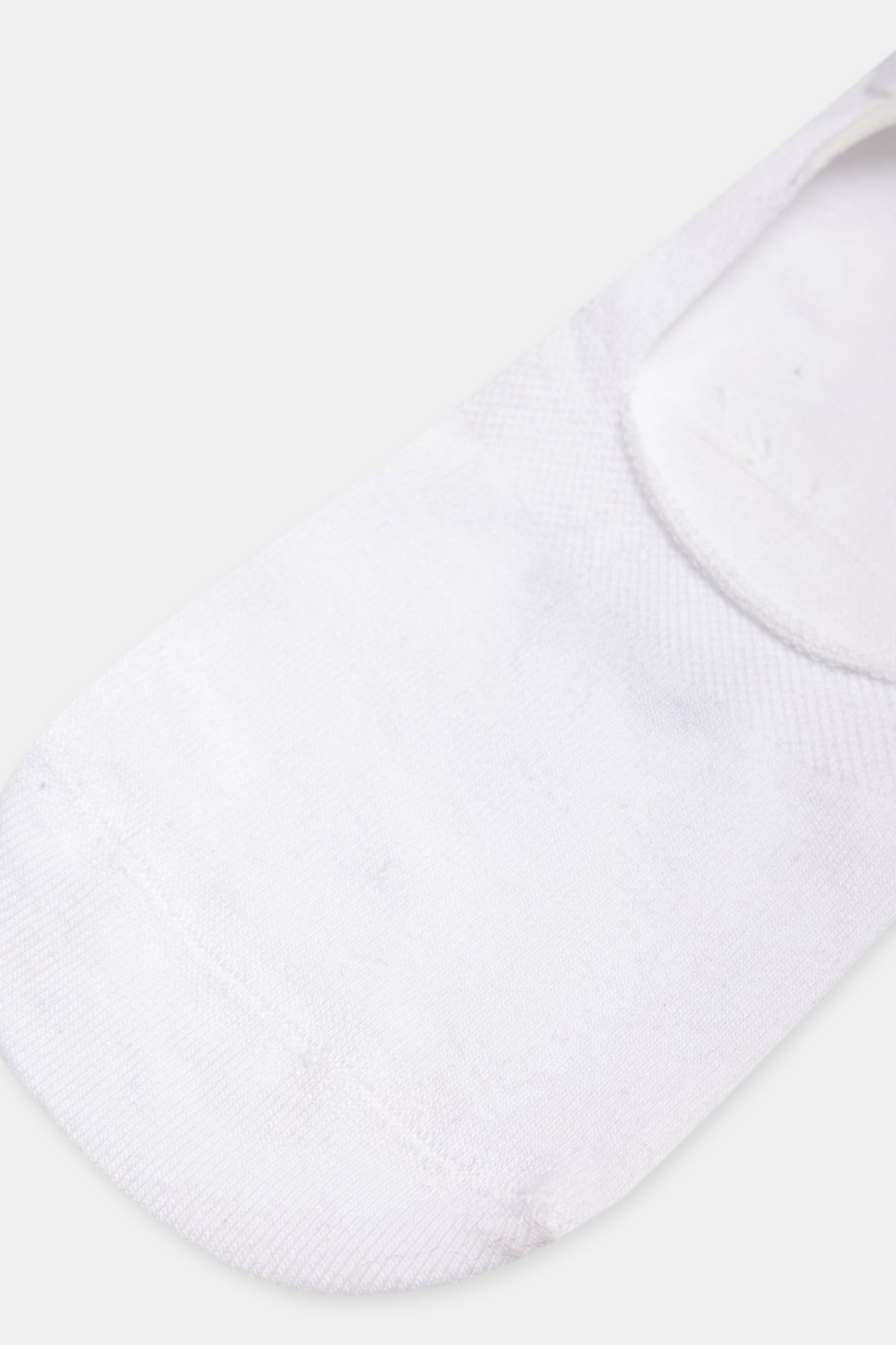 Beyaz Erkek Pamuklu Kısa Görünmez Çorap