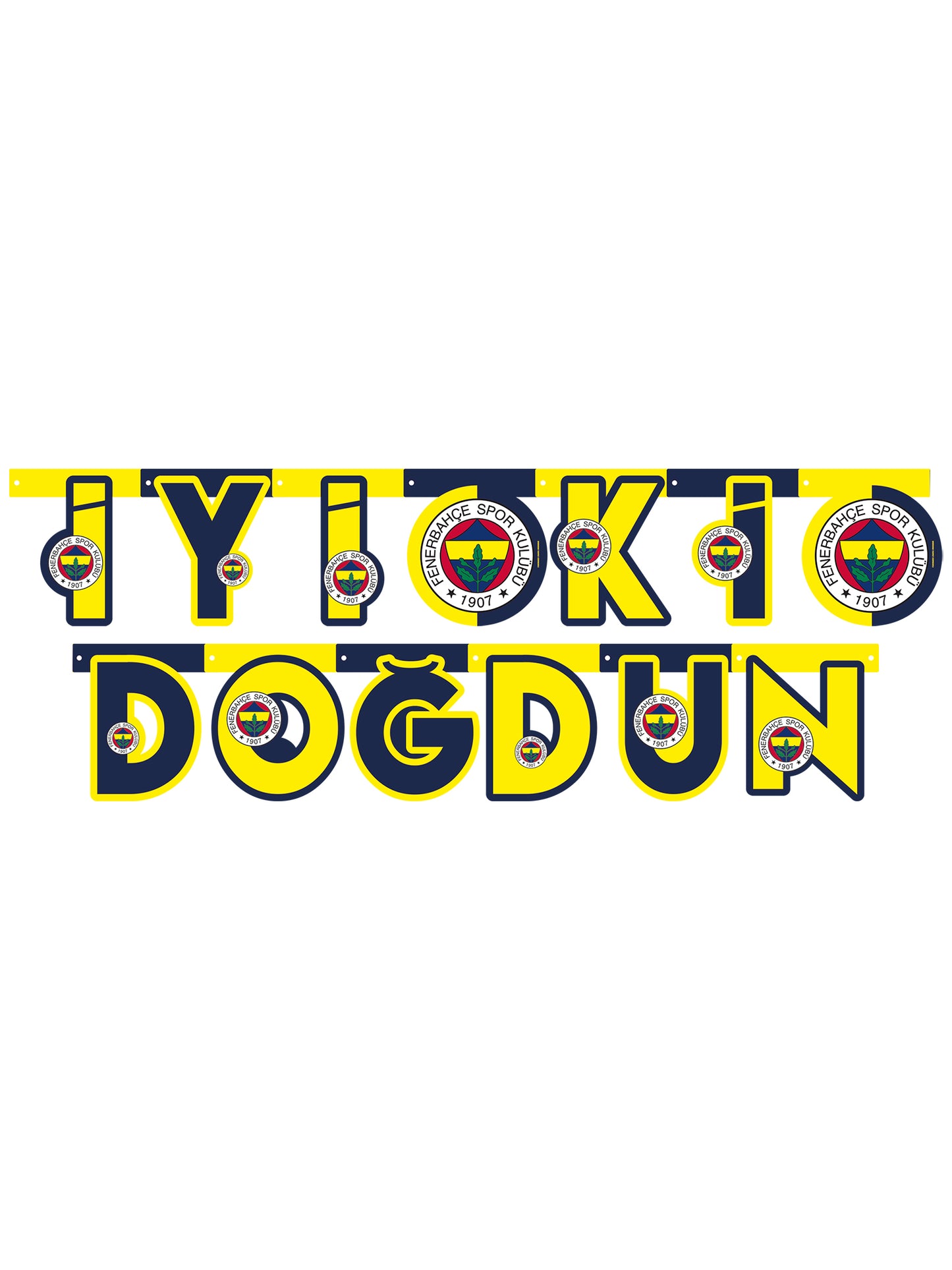 Fenerbahçe Lisanslı Iyiki Doğdun Set