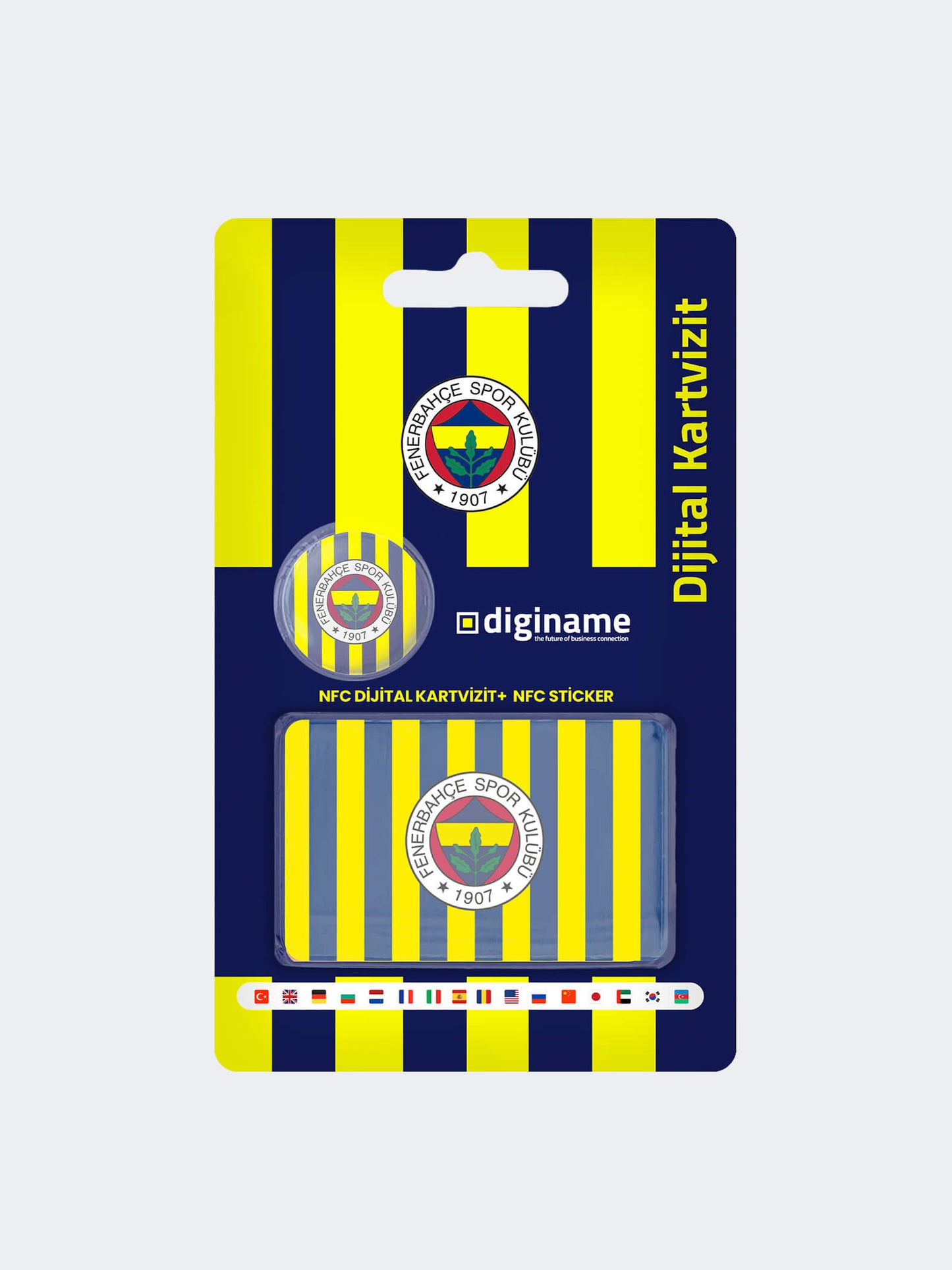Fb Dijital Kartvizit Ikili Nfc Qr