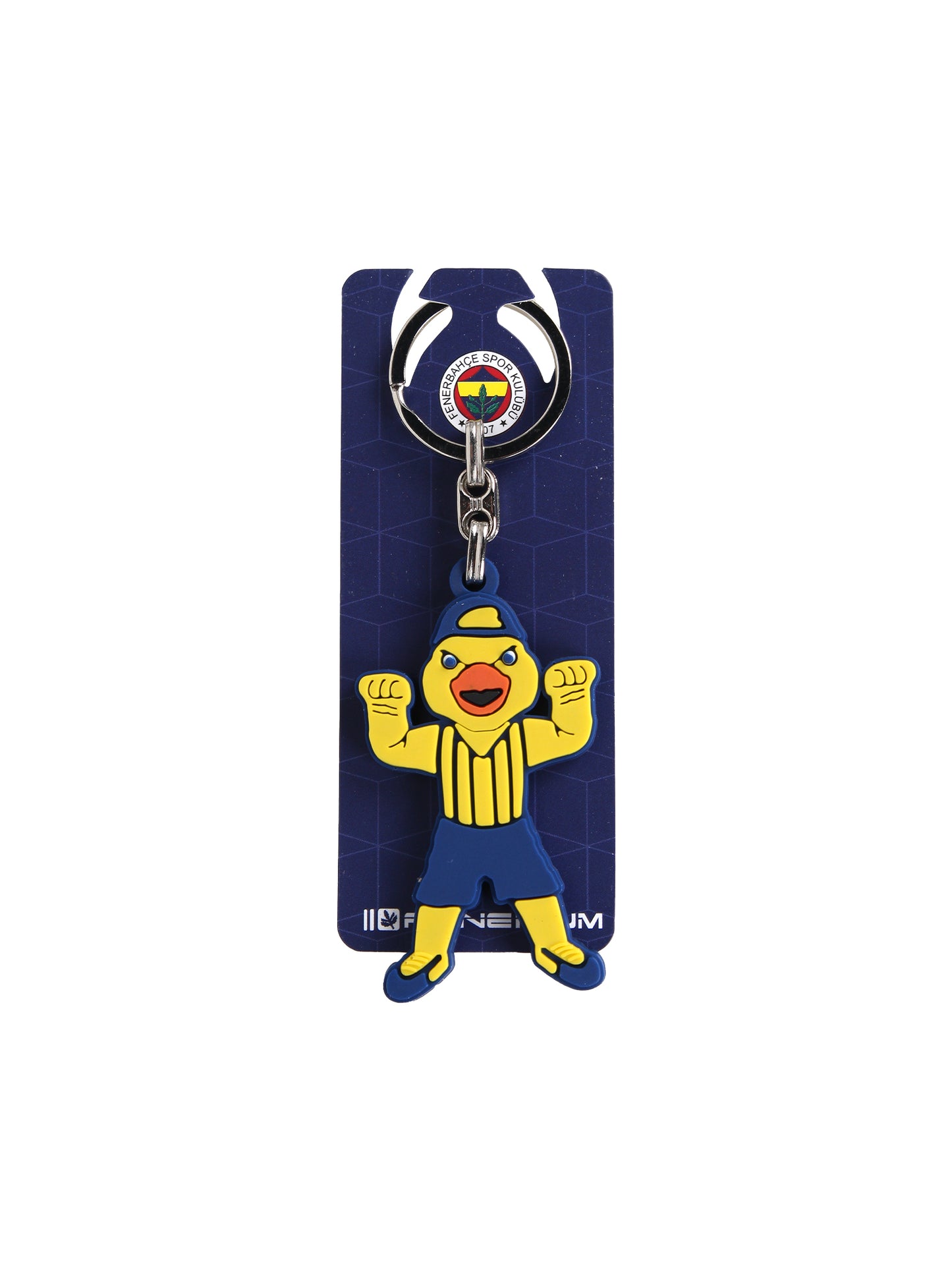 Fenerbahçe Yellow Maskot Silikon Anahtarlık