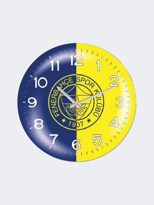 Fb 5001 Duvar Saati Sarı-lacivert