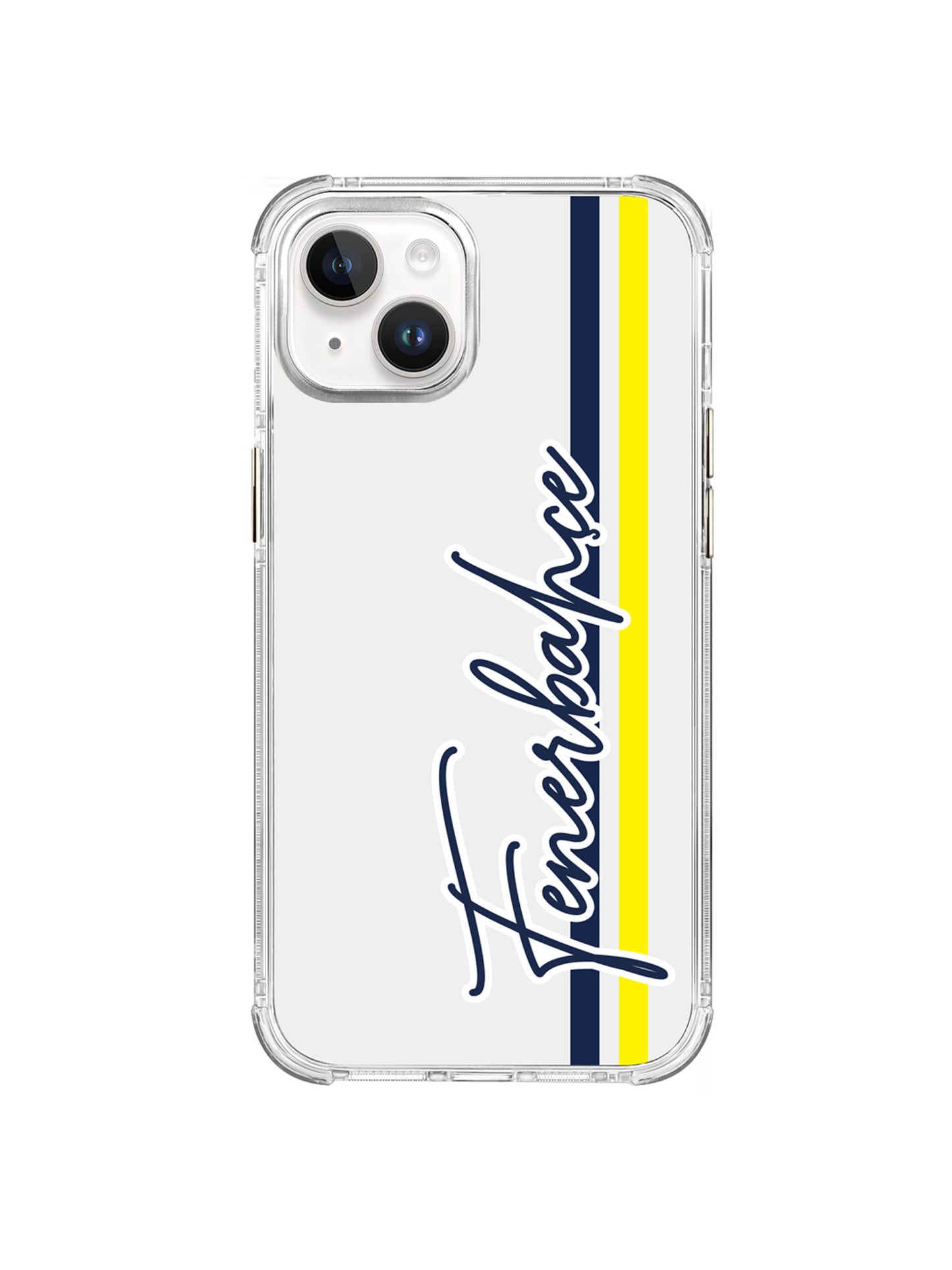 Fenerbahçe El Yazılı Şeffaf Iphone Telefon Kılıfı