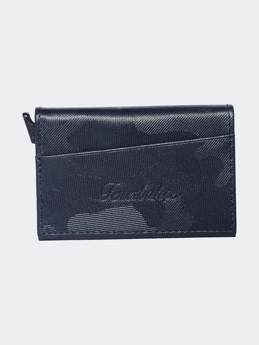 Fenerbahçe Lacivert Hakiki Deri Mekanizmalı Kartlık