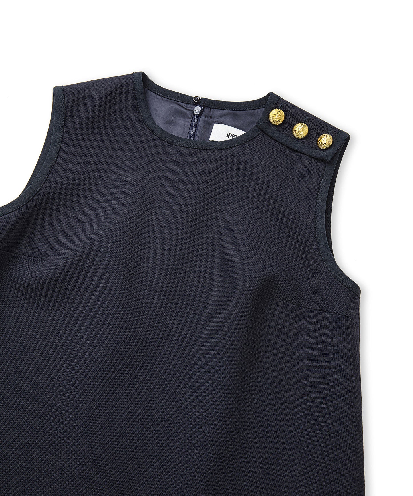 Metal Düğmeli Elbise