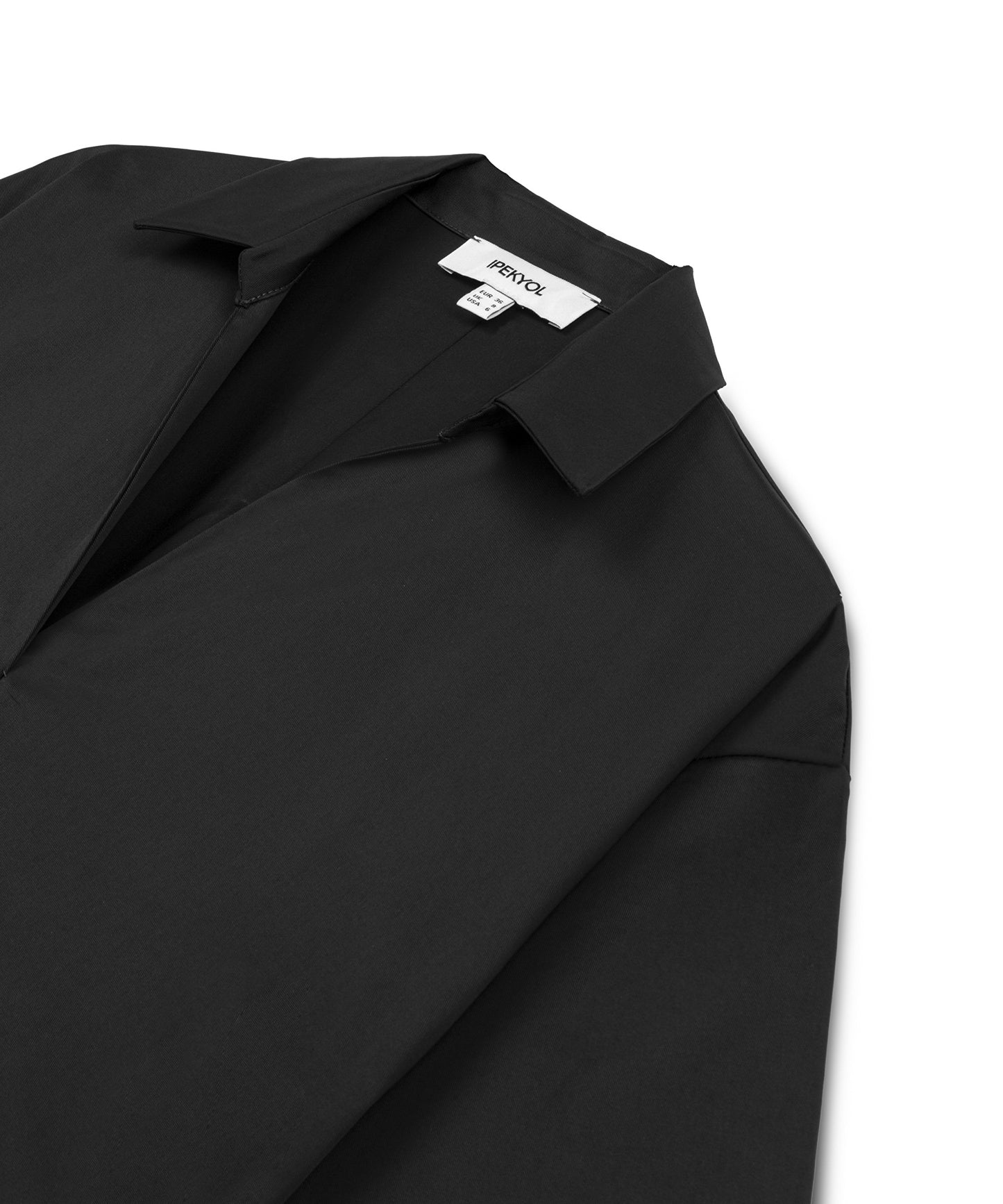 Gömlek Yaka Cepli Elbise