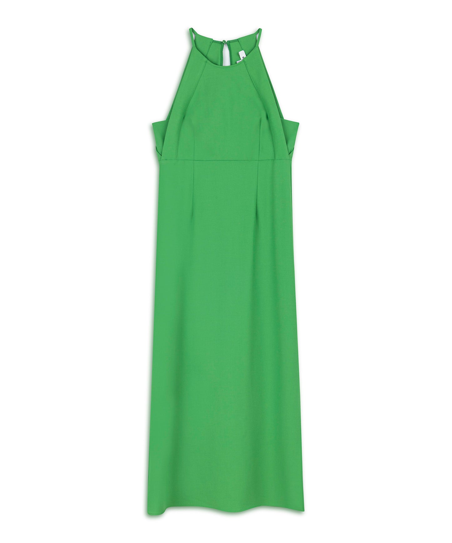 Halter Yaka Midi Elbise
